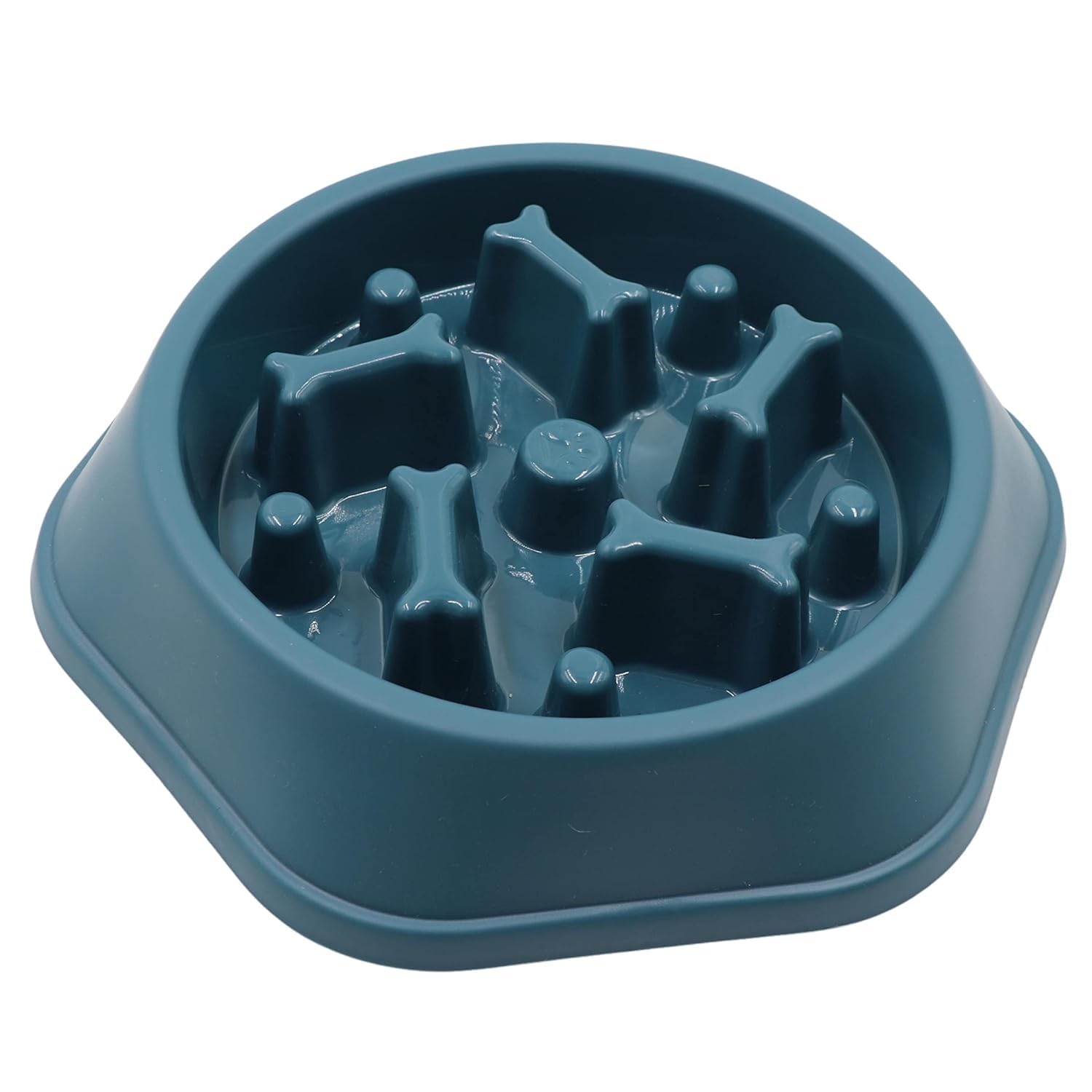 The Pets Company Hexagon Slow Feeder Bowl, AntiChoke, Anti Gulp Dog Food Water Bowl, Healthy Food Fun For Dog, Cat, Puppy