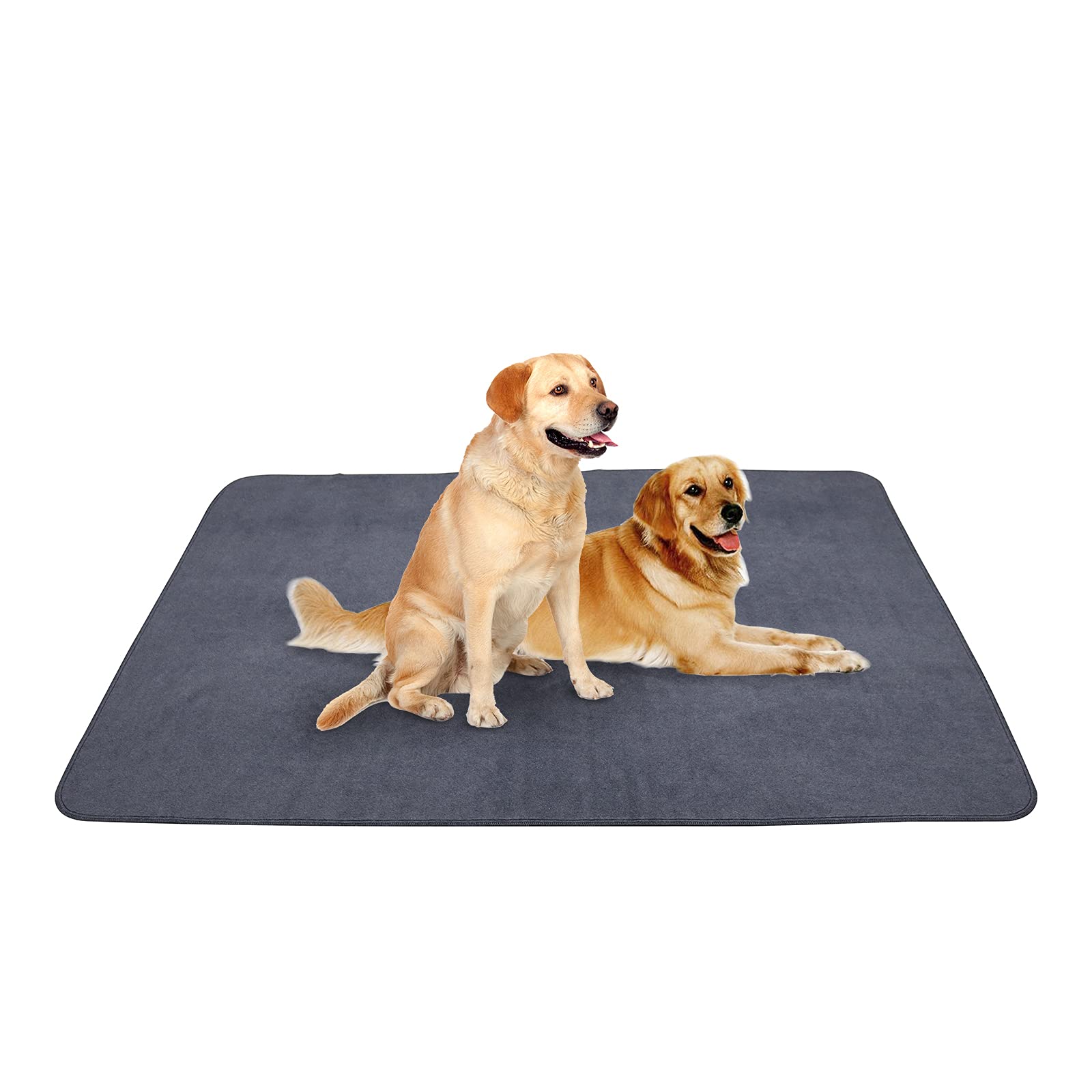 Peepeego Non-Slip Dog Pads Extra Large 72'' X 72'', Washable Puppy Pads With Fast Absorbent, Reusable, Waterproof For Training, 