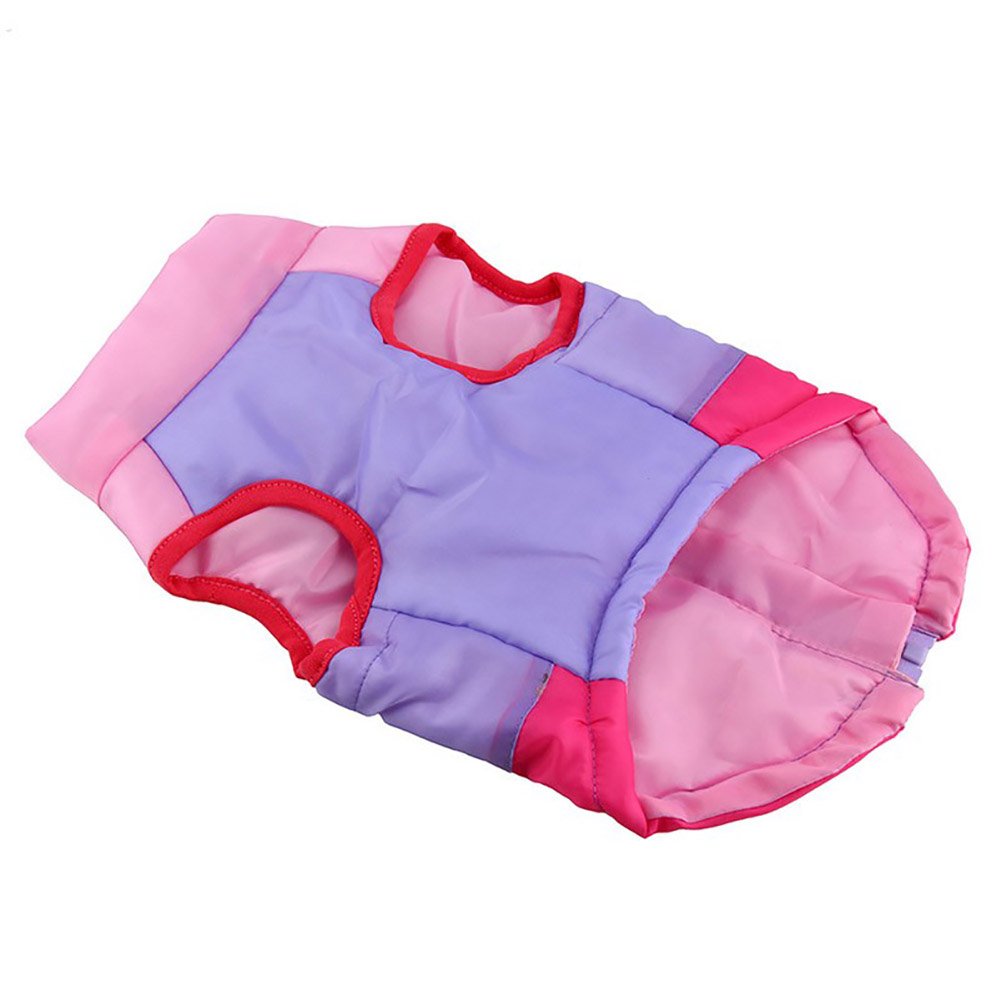 Marupet Winter Dog Vest - Windproof & Waterproof Warm Coat For Cold Weather - Small/Medium Dogs (Xs) - Pink/Purple/Rose