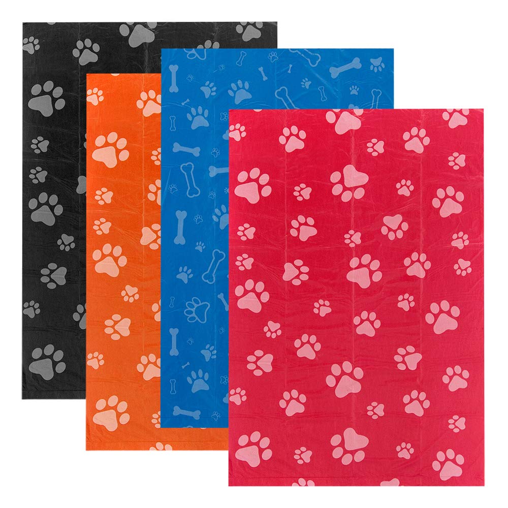 Best Pet Supplies Dog Poop Bags For Waste Refuse Cleanup, Doggy Roll Replacements For Outdoor Puppy Walking And Travel, Leak Pro