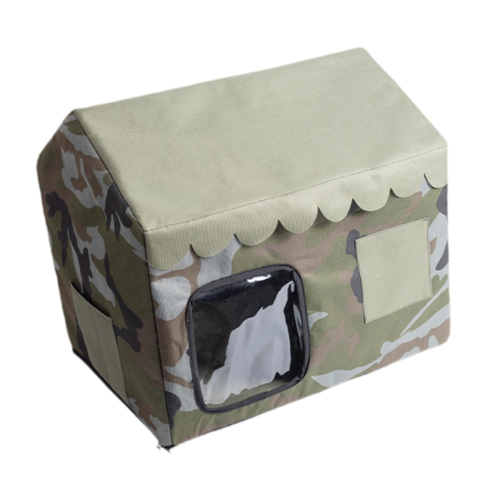 APIRILY Cat House Portable Dog Pad Dog Bed Removable Cat Toys Dog Kennel Cat Shelter Multicolor | Pet Supplies | Dog Supplies | 
