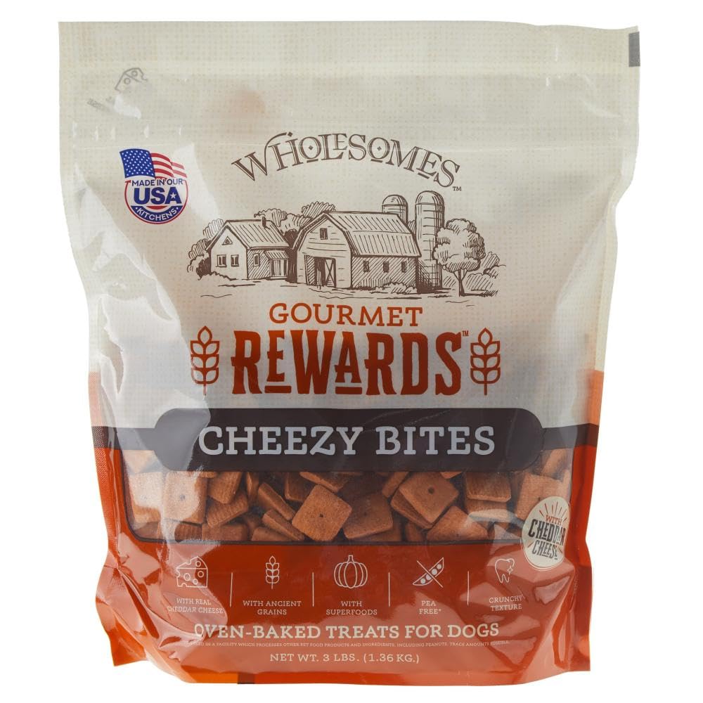 Wholesomes Gourmet Rewards Cheezy Bites 3 lb