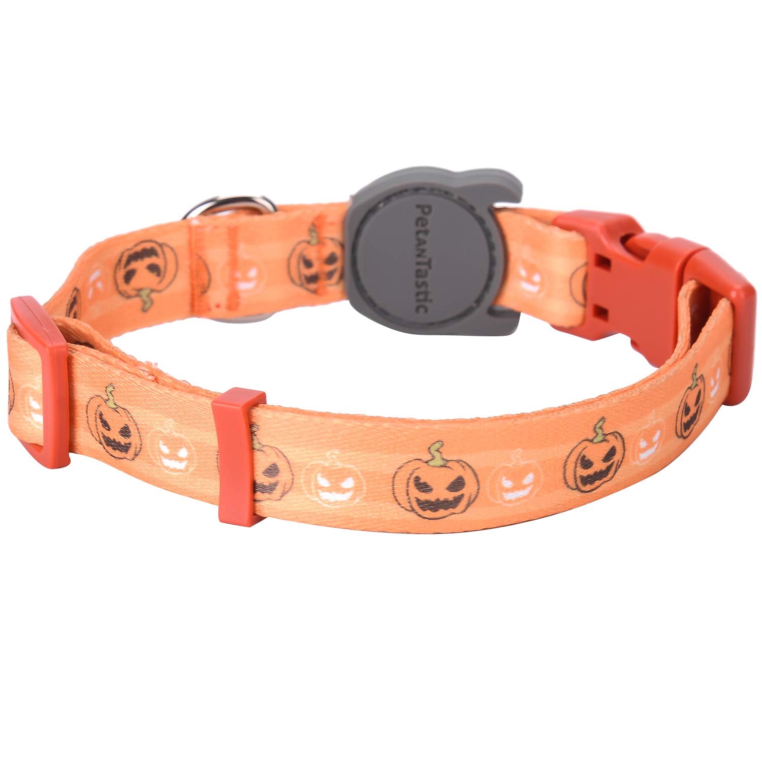 Petantastic Best Adjustable Medium Dog Collar Durable Soft & Heavy Duty With Halloween Design, Outdoor & Indoor Use Comfort Dog