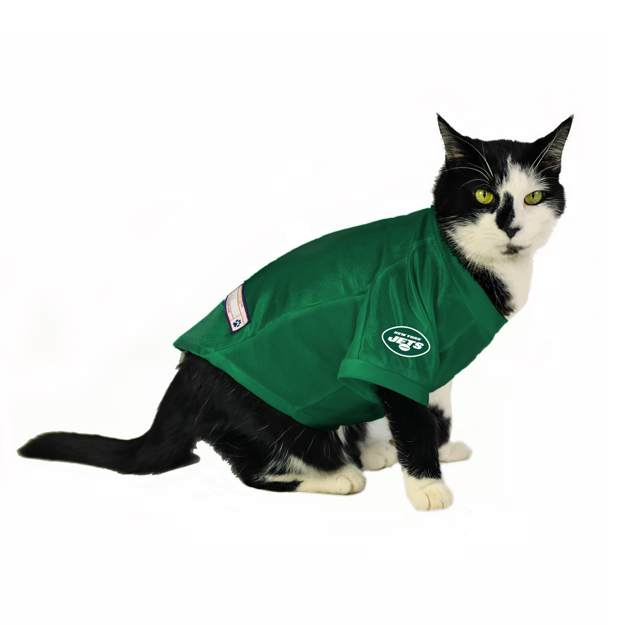 Littlearth New York Jets NFL Stretch Pet Jerseys for Big Dogs