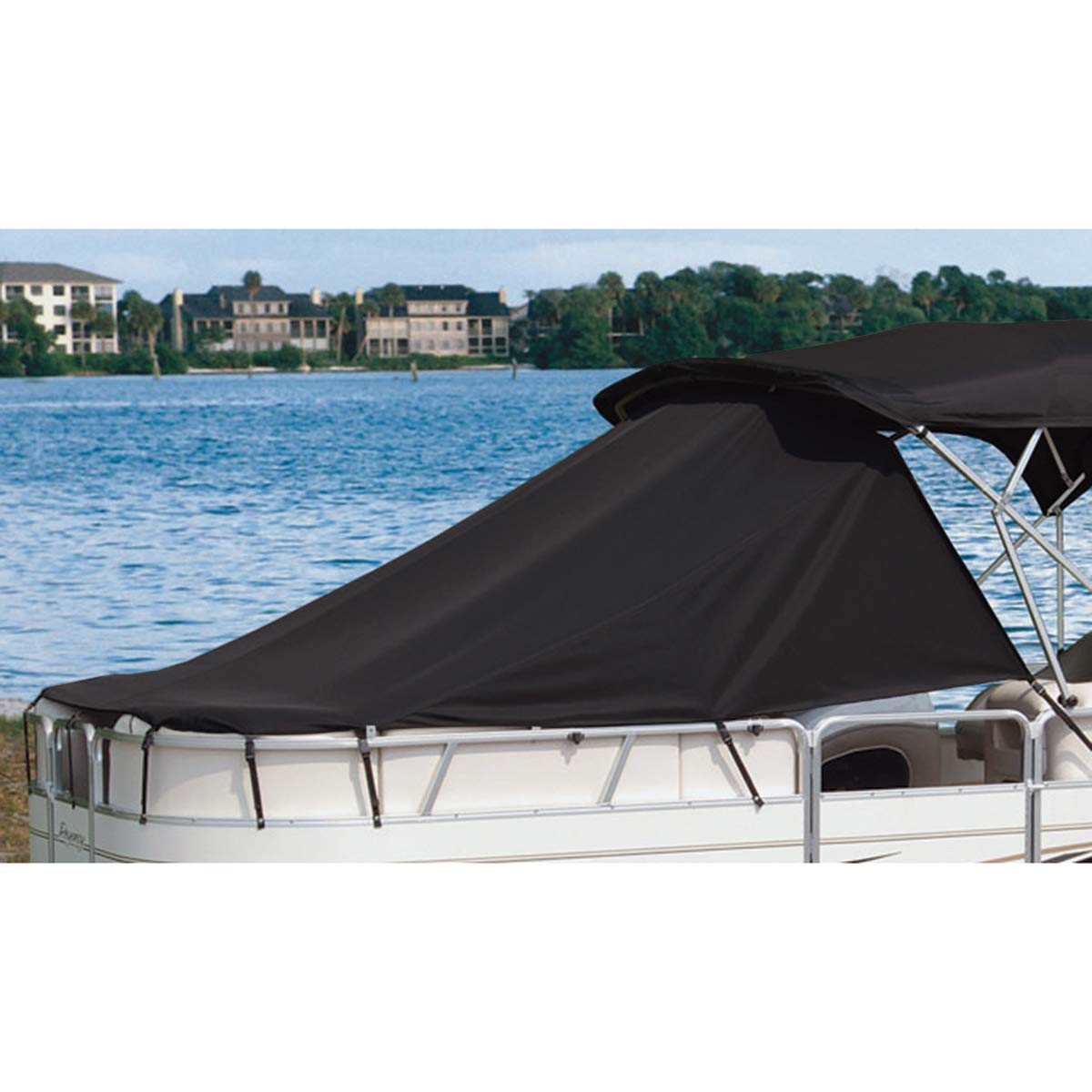 Taylor Made Products Pontoon Playpen Shade, Black (11'L X 8'W)