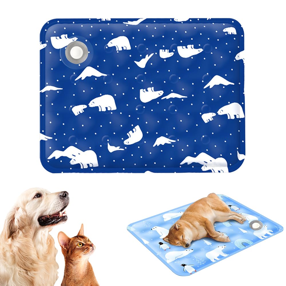Dog Cooling Mat, 2025 New Washable Cooling Pad, Durable Pet Mat For Heat Relief, Portable Cat Coolings Pads For Travel, Reusable