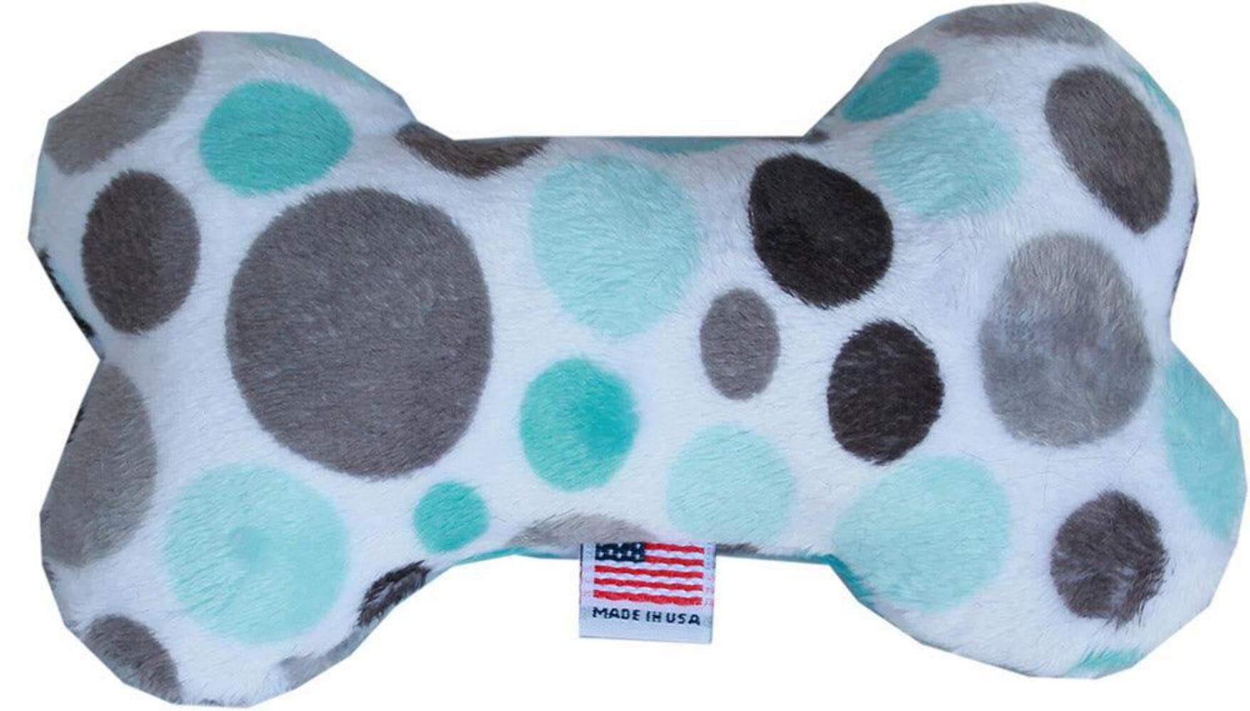Mirage Pet Product 6&quot; Plush Bone Dog Toy Christmas Medley