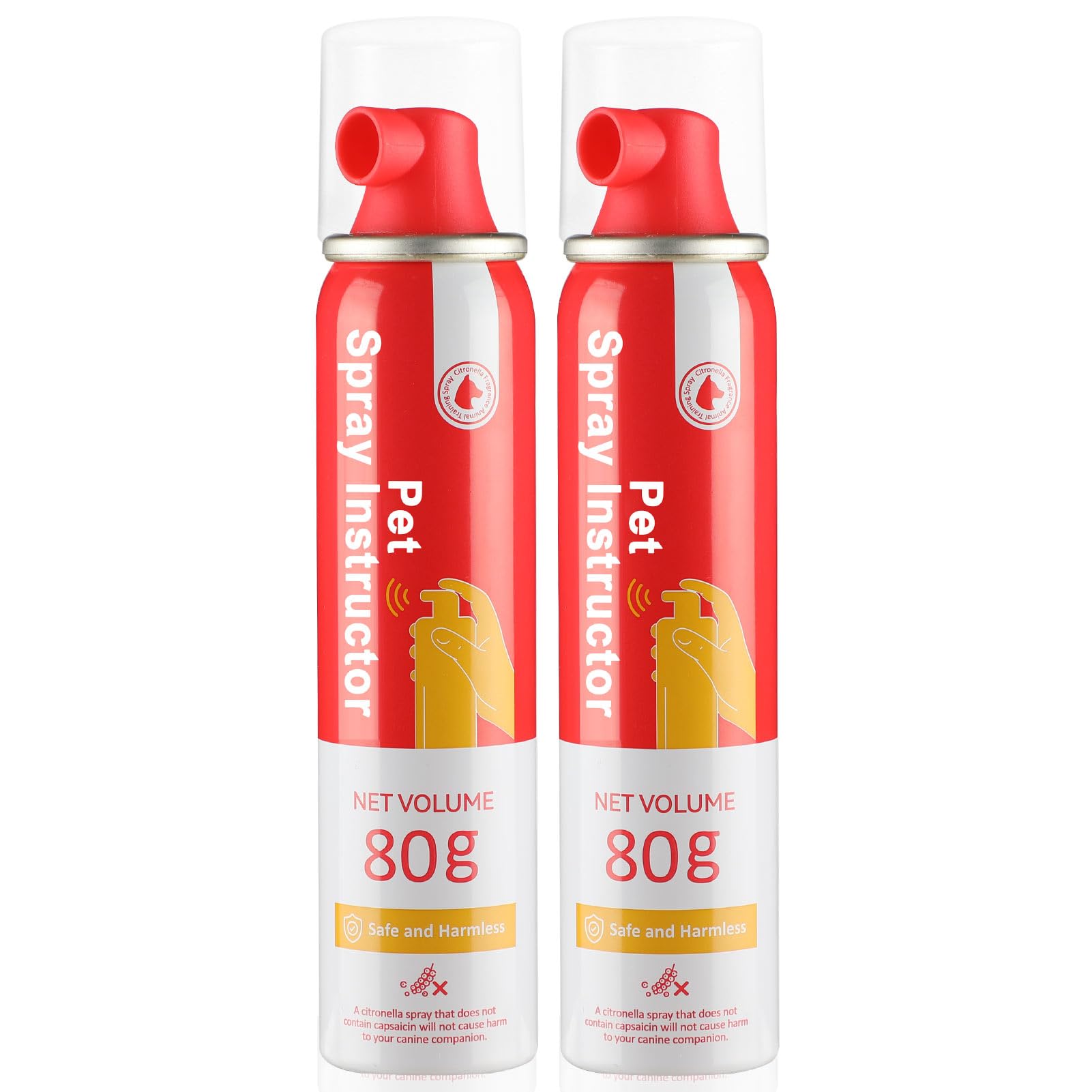 Kdszjdv Corrector Spray Dog Trainer, 80Ml 2 Pack Corrector Spray For Dogs To Stops Barking, Jumping Up Attacks & Unwanted Dog Be