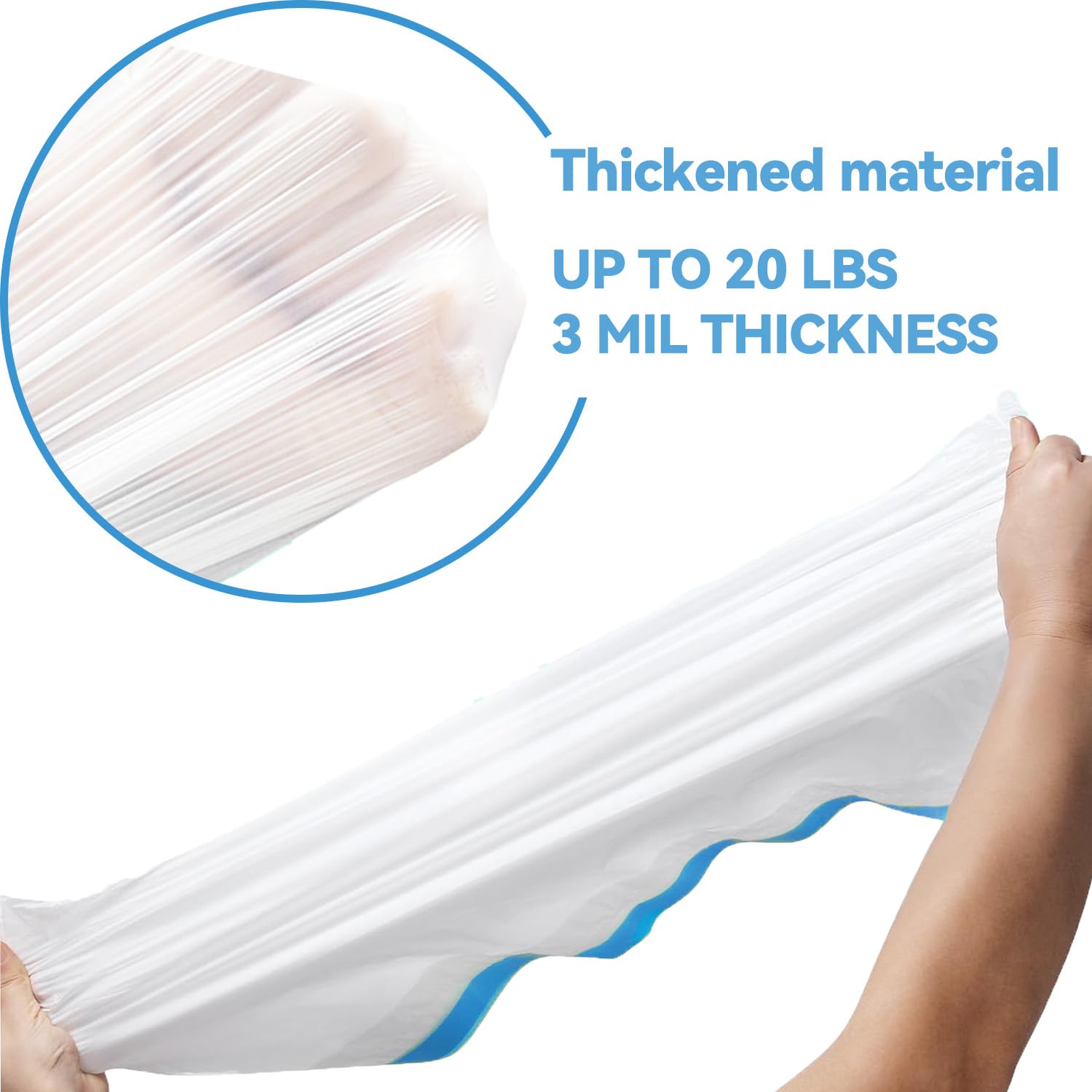 80 Count Litter Bags Compatible With Neakasam1 And Petpivot Autoscooper 11 Open-Top Self-Cleaning Cat Litter Box, 4 Rolls Cat Li