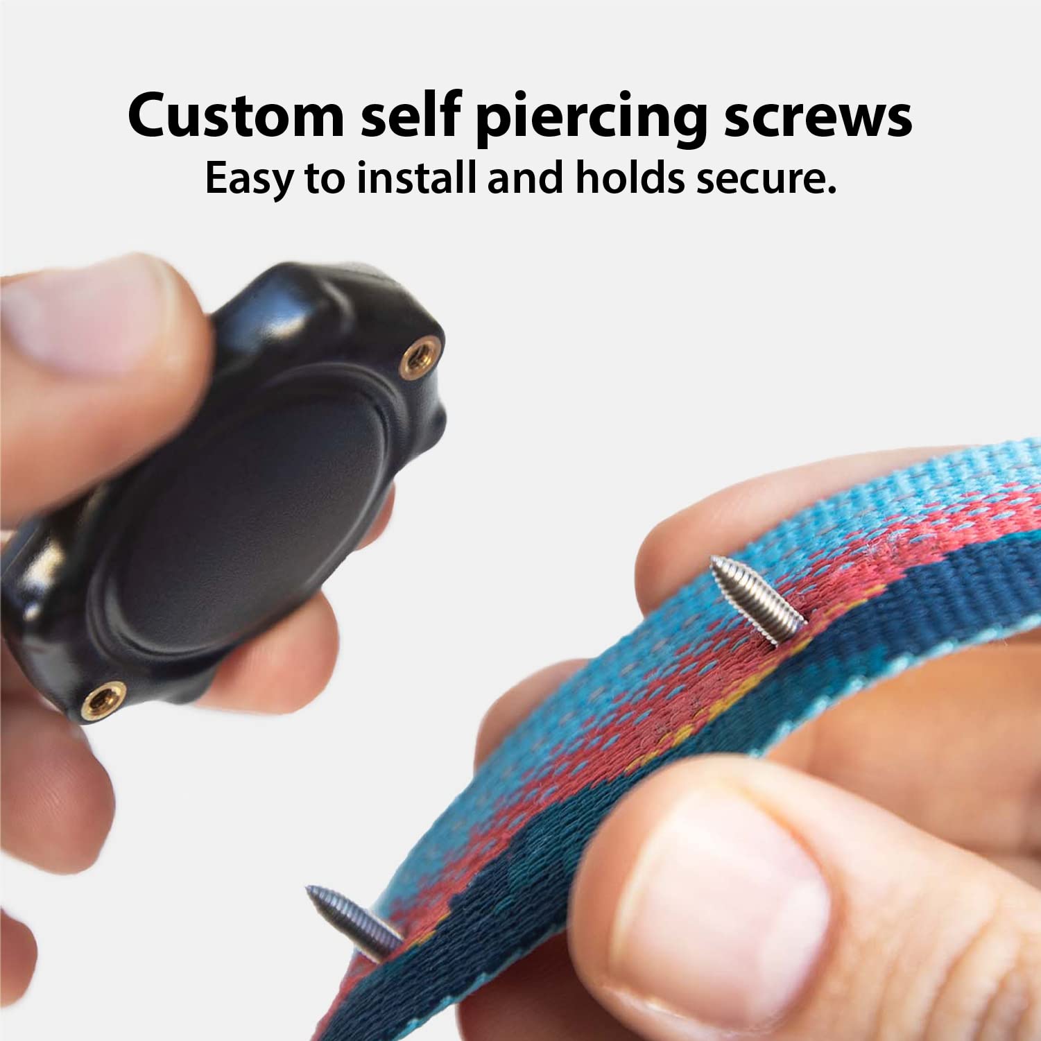 Tagvault Airtag Dog Collar Mount (2 Pack) - Ip69 Waterproof, Doesn'T Dangle, Fits All Width Collars | Elevation Lab