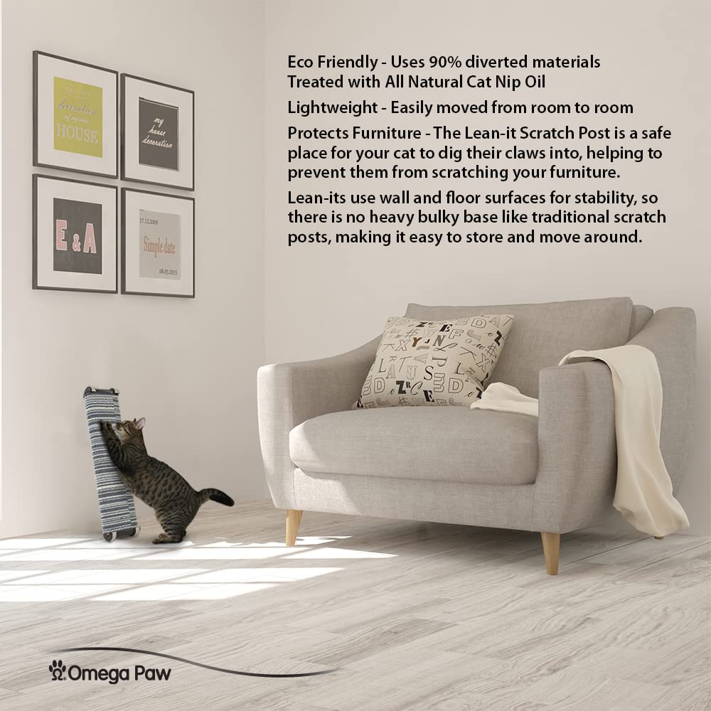 Omega Paw Lean-It Scratching Post 25'
