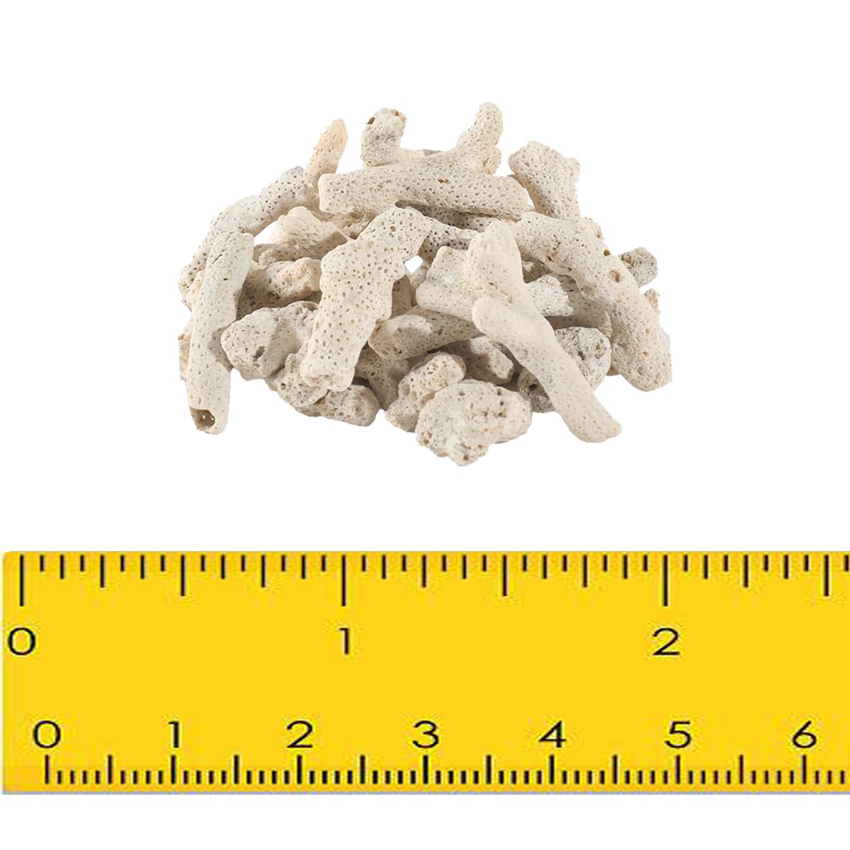 Hakefyna 1.1 Lb Coral For Fish Tank Filter,Crushed Coral For Aquarium,Pond Filter For Aquarium - Crushed Coral For Freshwater Aq