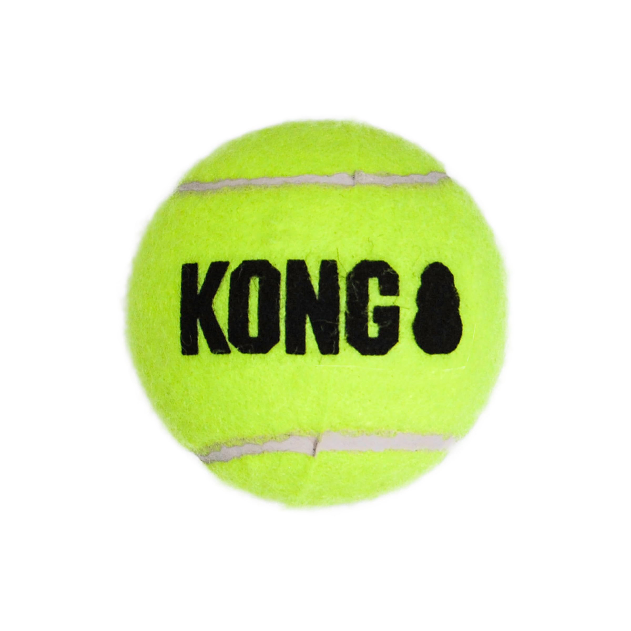 Kong Air Dog Squeakair Dog Toy Tennis Balls, Medium, (Pack Of 3)