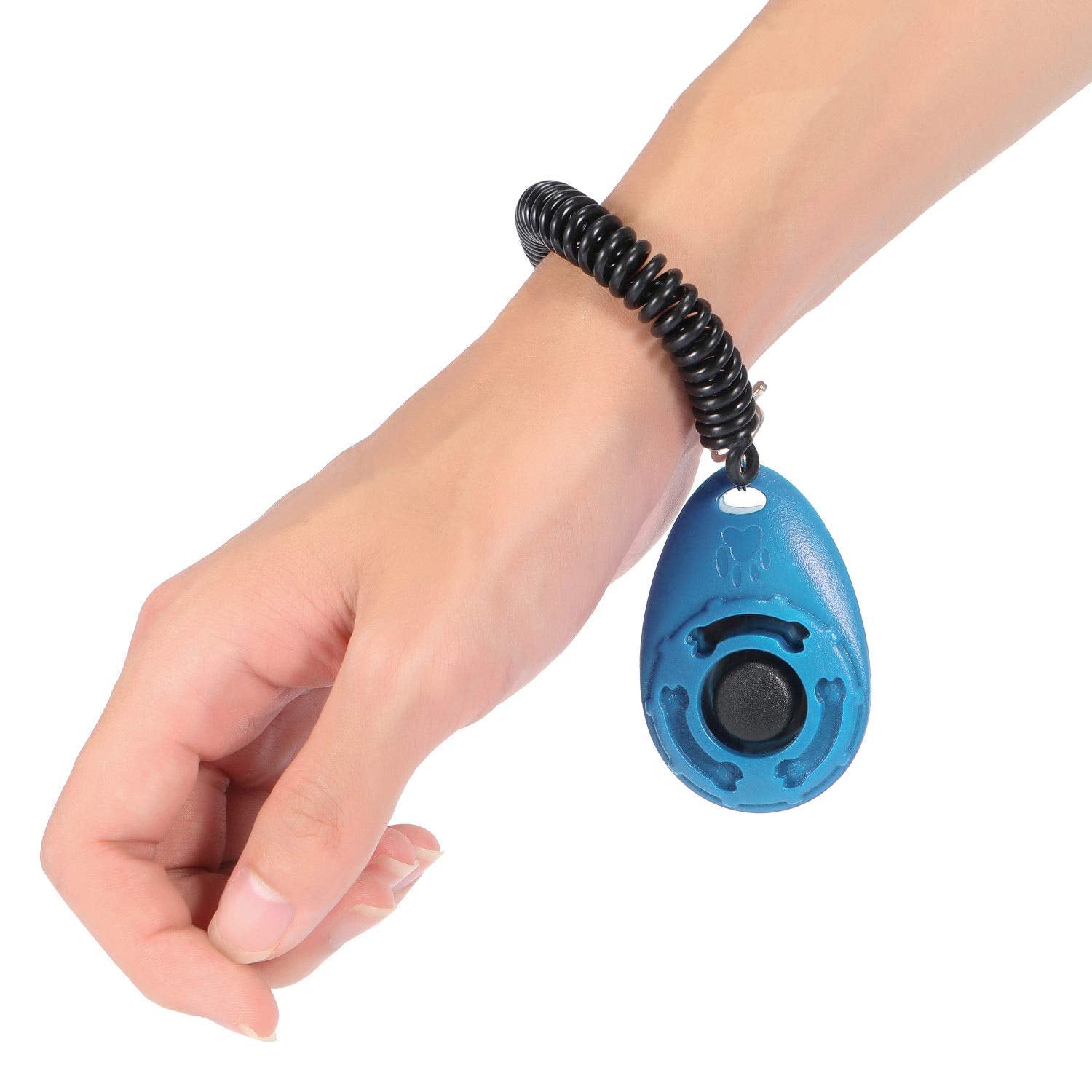 Petspy Dog Training Whistle And Clicker With Wrist Strap For Dog Recall, Bark Control - Complete Pet Training Kit (2 Clickers &