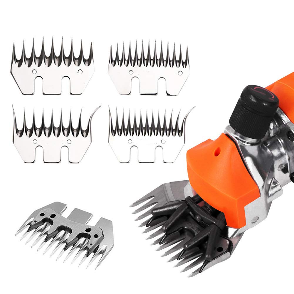 Sheep Shears Blades, Stainless Steel Sheep Clippers Blade Replacement Shearing Combs And Cutters For Goats Clipper(13 Tooth Stra