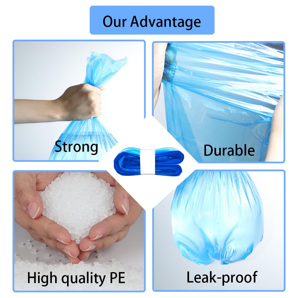 28 Feet Cat Litter Refill Bags With 7-Layer Material Effectively Prevents Odors Compatible With Litter Genie Refill Cartridge (4