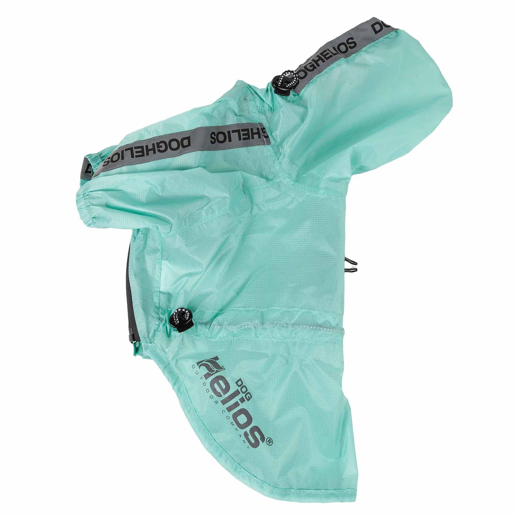 Dog Helios Torrential Shield Adjustable and Waterproof Dog Raincoat Poncho, XL, Green