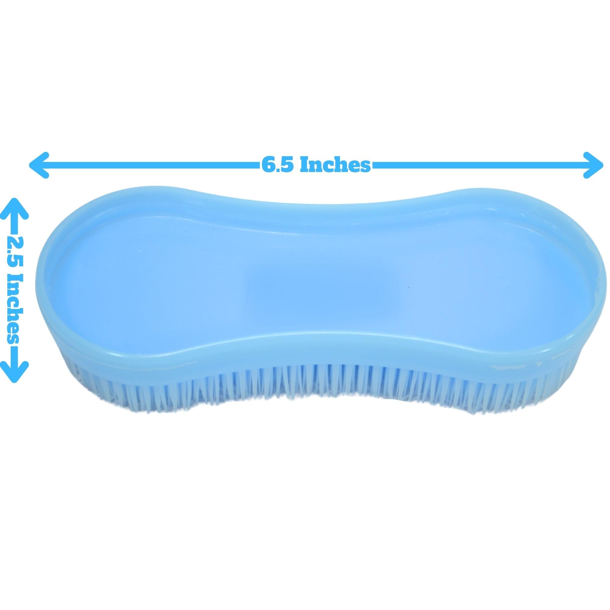 Intrepid International Magic Horse Brush, For Horse Grooming Kit W/Durable Plastic Bristles, Horse Brushes For Grooming, Light B