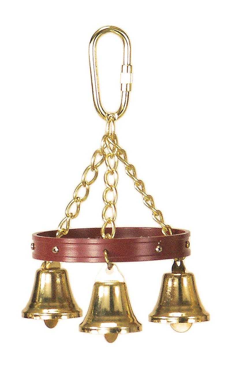 Prevue Hendryx Birdie Decor Wagon Wheel Chandelier Bird Toy