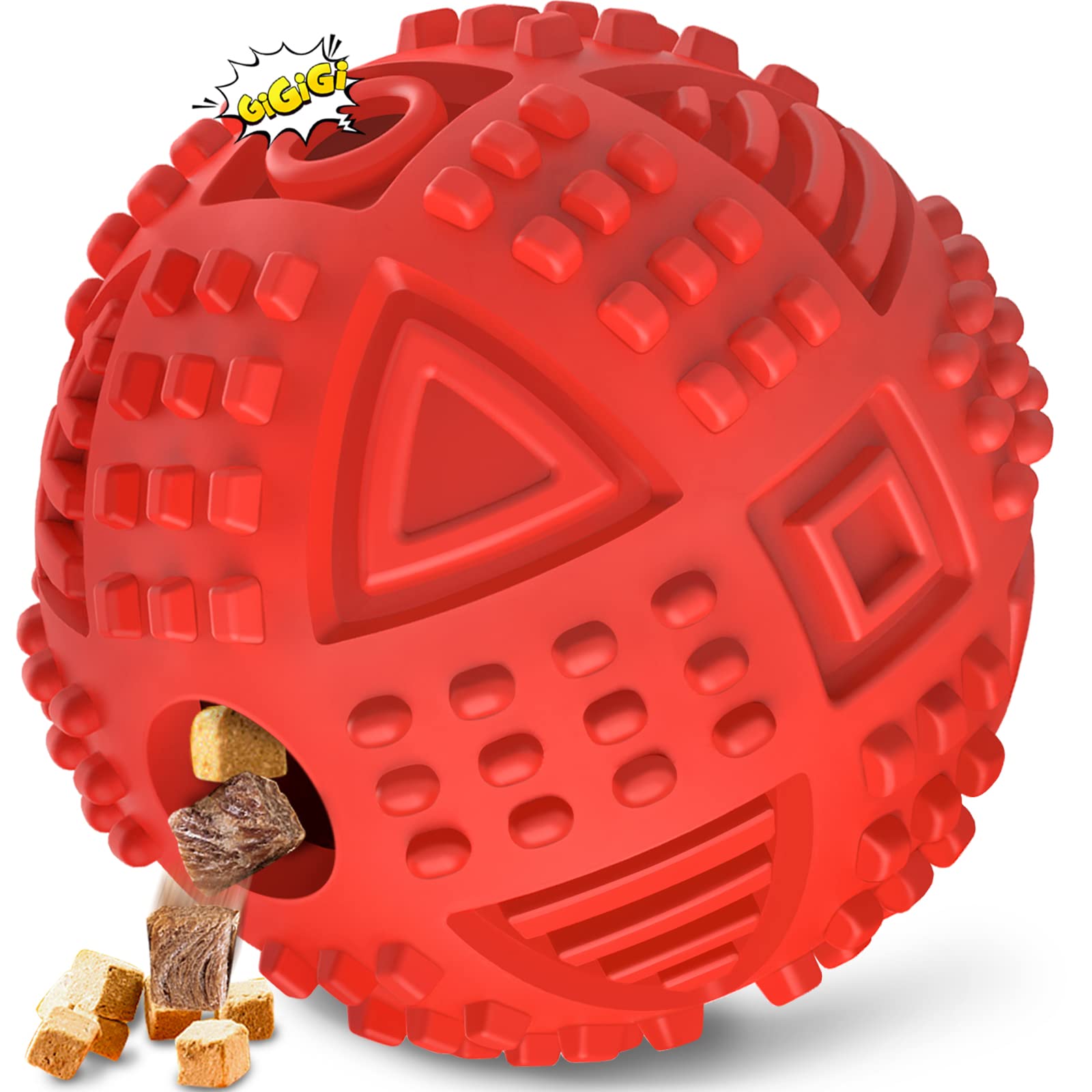 Legend Sandy Dog Balls Treat Dispensing, Dog Toys For Aggressive Chewers Large Breed, Nearly Indestructible Squeaky Dog Chew Toy