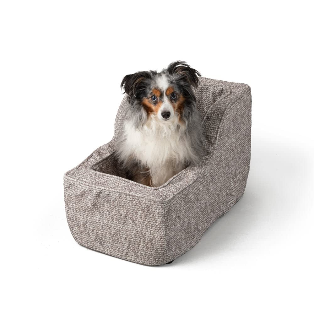 Snoozer Luxury High Back Console Pet Car Seat - Show Dog Collection, Large - Merlin Linen