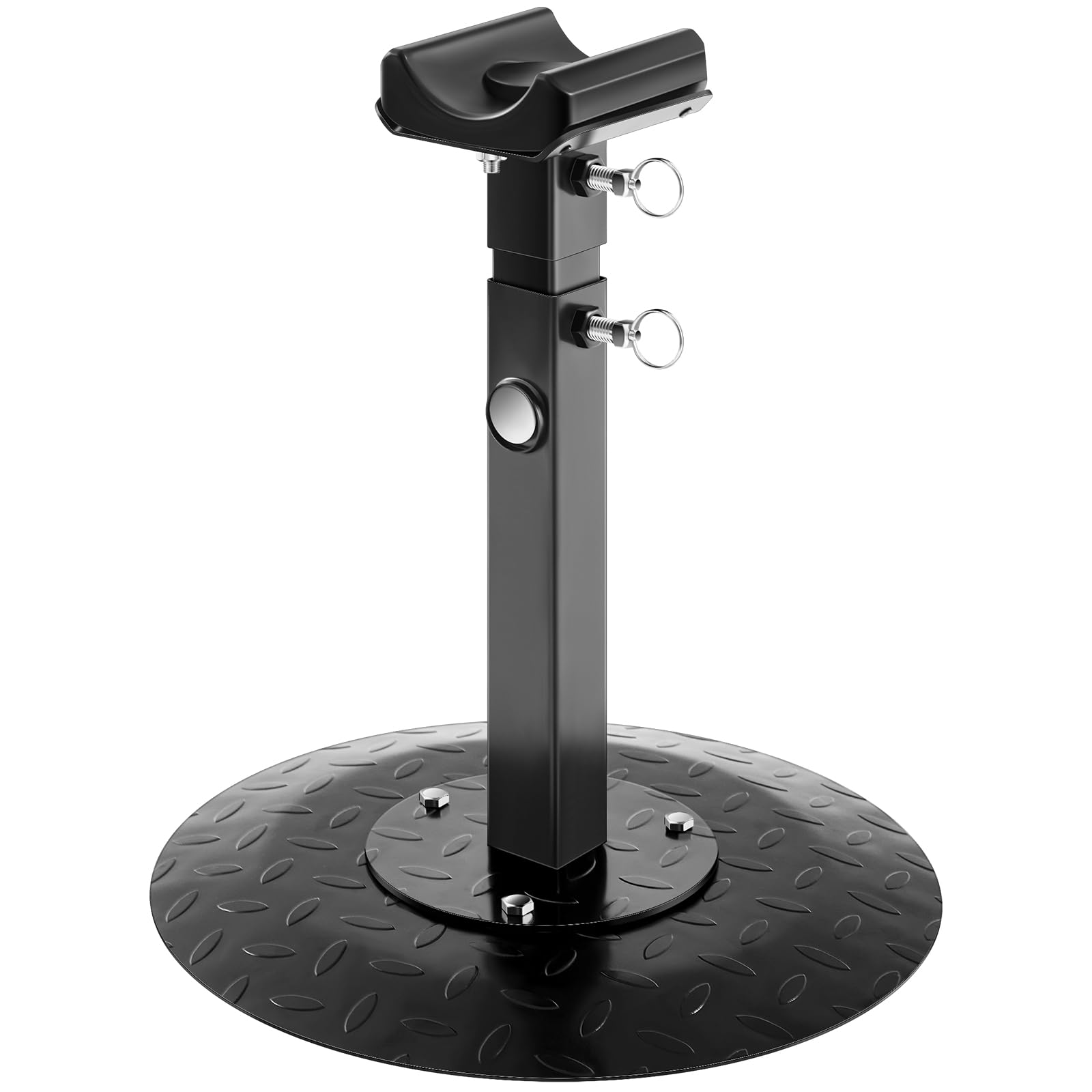 Zonon Metal Adjustable Farrier Stand Blacksmith Farrier Horse Hoof Stand Height Farrier Stand For Horses Black Horse Hoof Trimmi