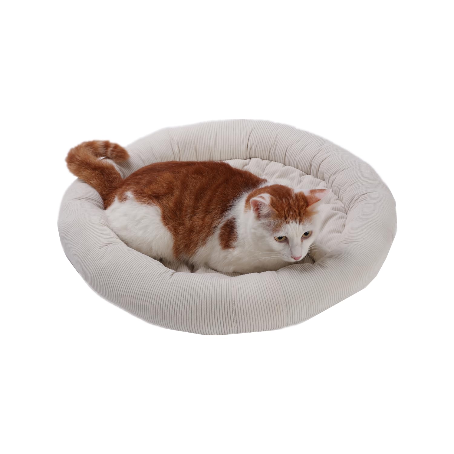 Shengocase Round Cat Tree Tower Accessories Replacement Parts, Round Donut Cuddler Cat Cushion Dog Bed Add-Ons For Plaform Perch