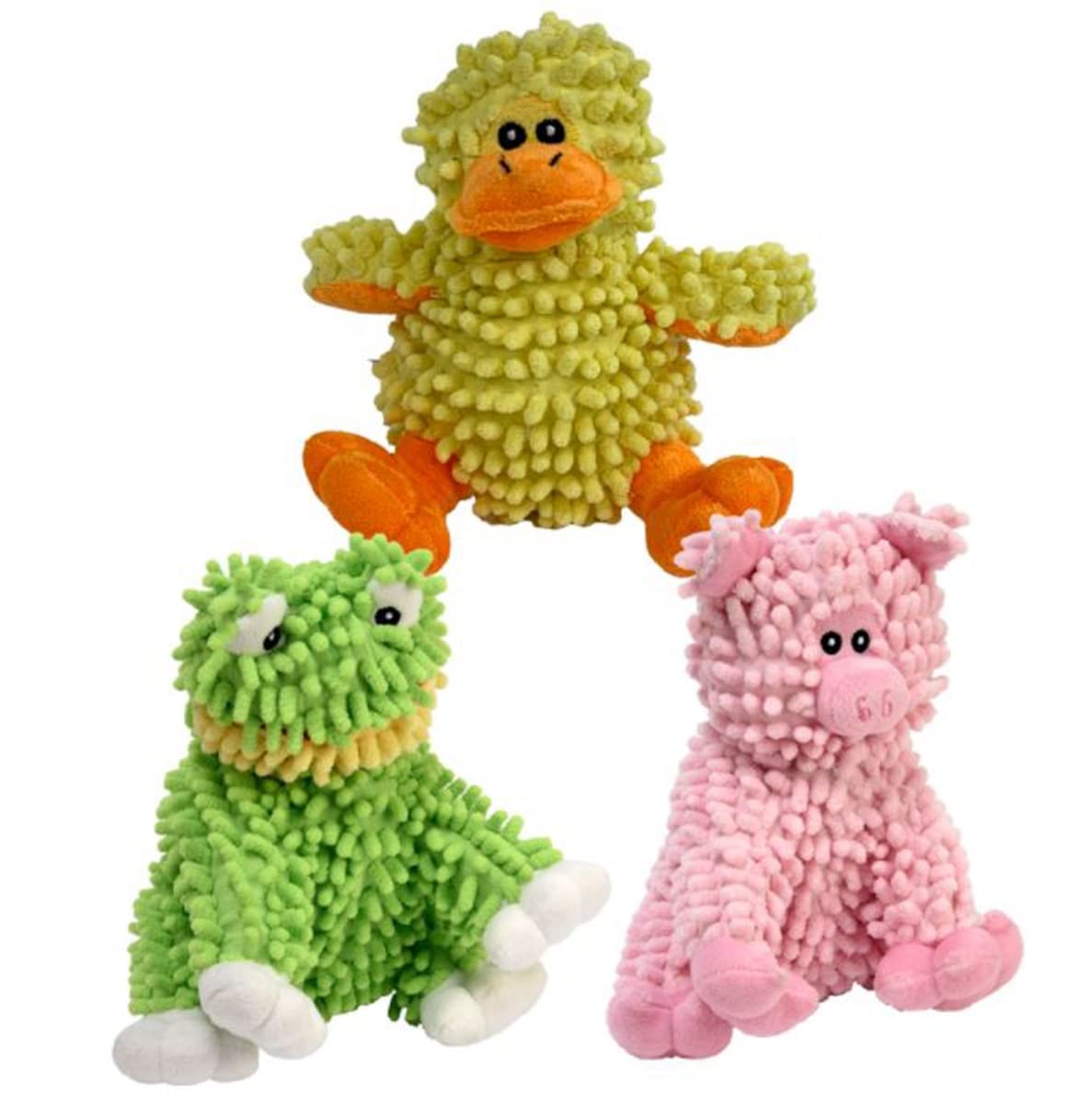 Multipet International 784369573015 7.5 In Pet Envy Floppy Moppy Assorted Dog Toy