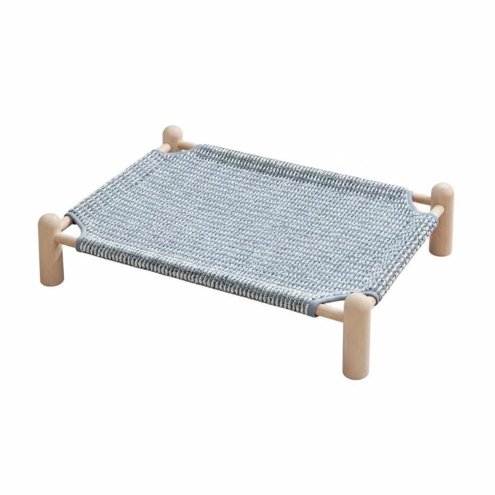 Merishopp Removable Washable Cover Elevated Dog Cot Raised the Floor Raised Dog Bed Breathable Material Elevated Pet Cot Portabl