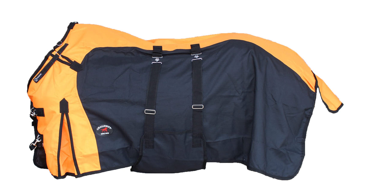 Challenger 82' 1200D Turnout Waterproof Rain Horse Sheet Light Winter Blanket 382B