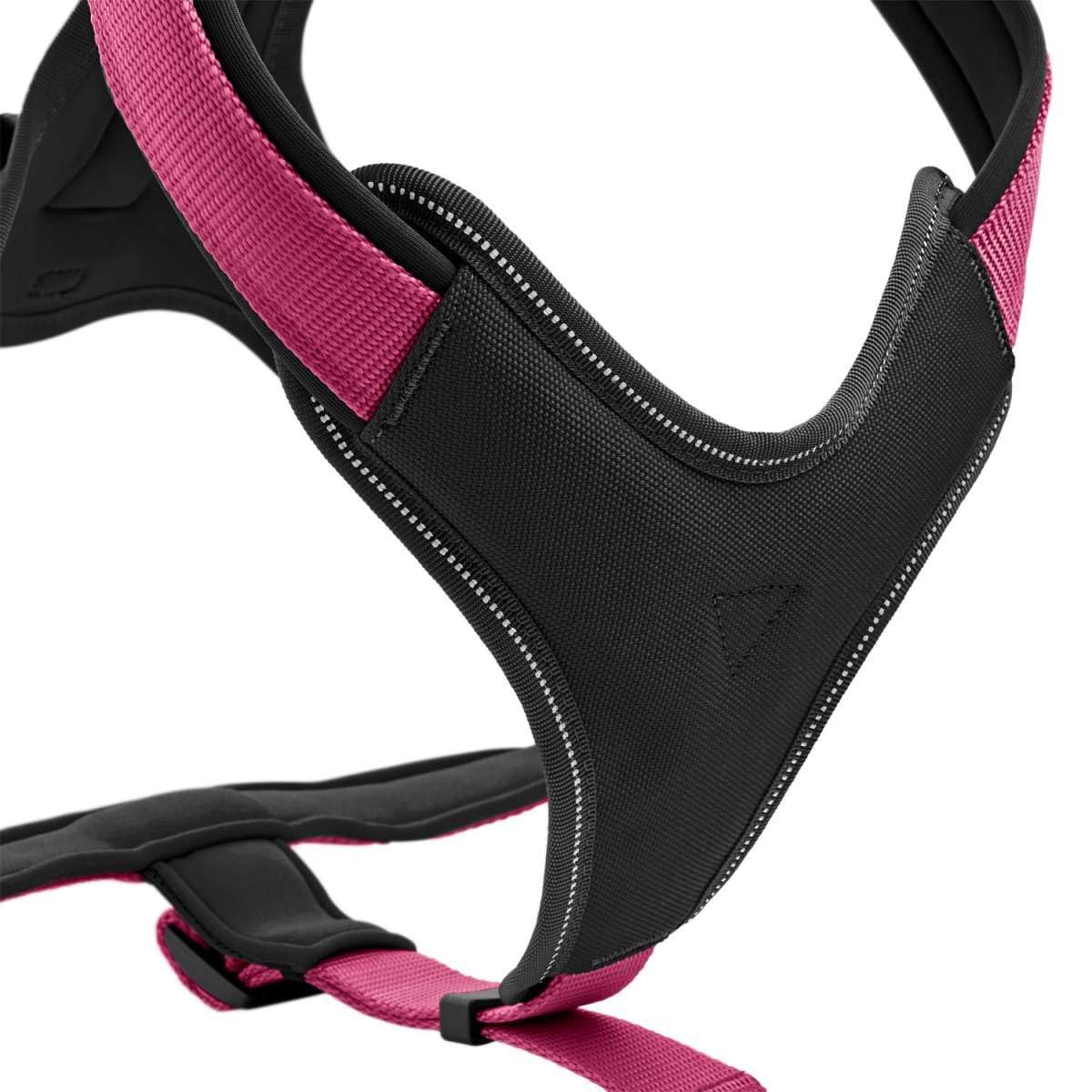 Hunter Neoprene Dog Harness, Large, Raspberry/Black