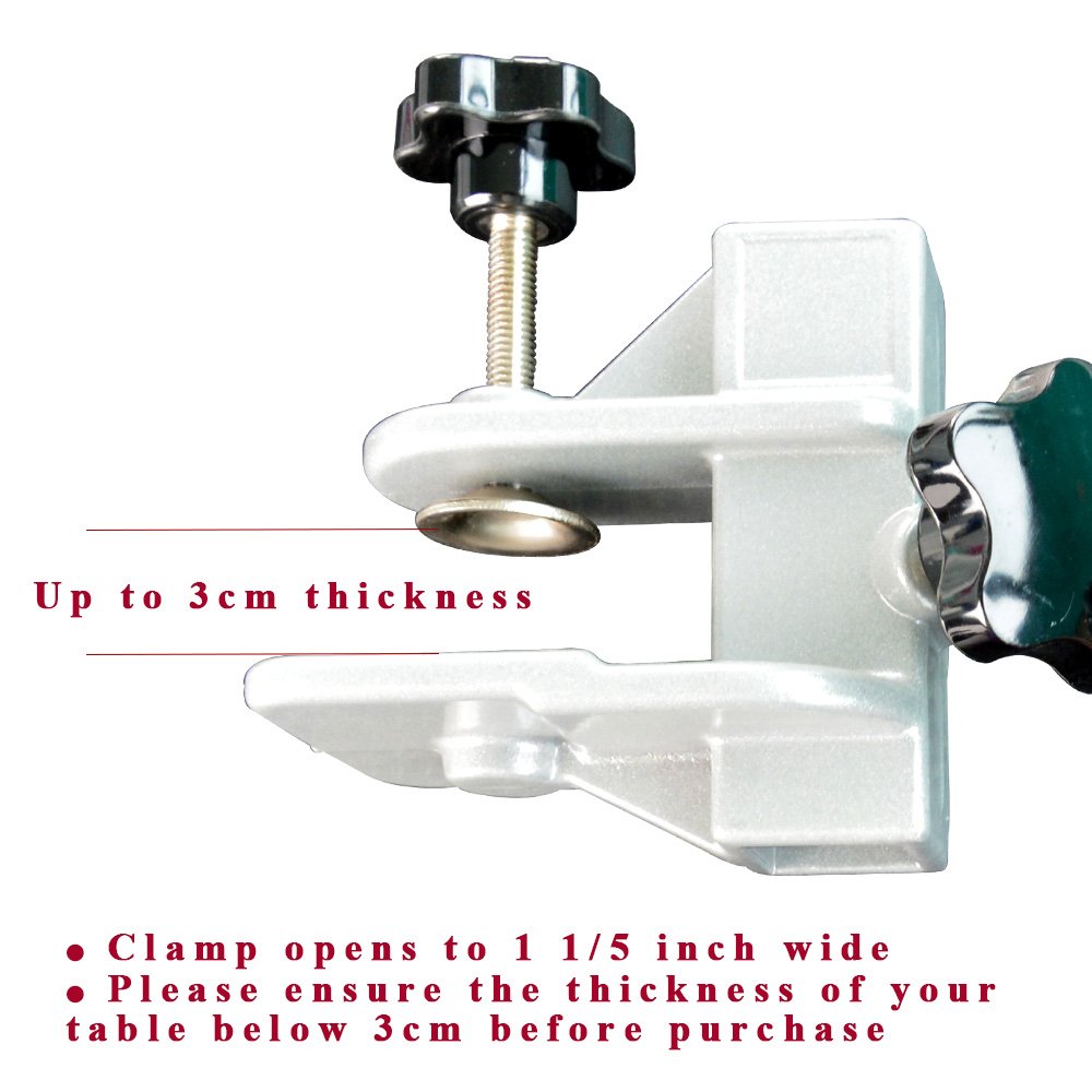 Shelandy Pet Dog Grooming Table Arms Hair Dryer Holder Hands-Free Tool Holding Arms With Clamps