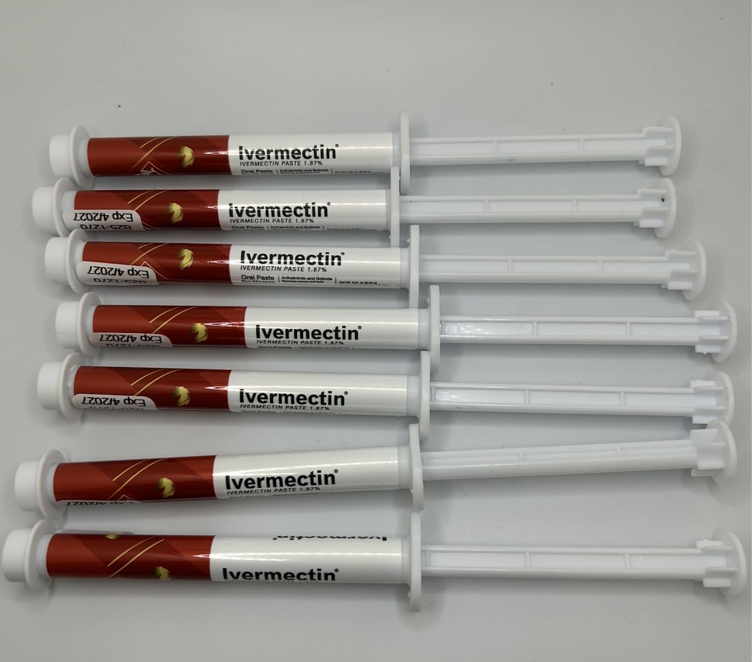 equine prime Ivermectin for Horses & Sheep 1.87% Concentration, 6cc, 7 Pack