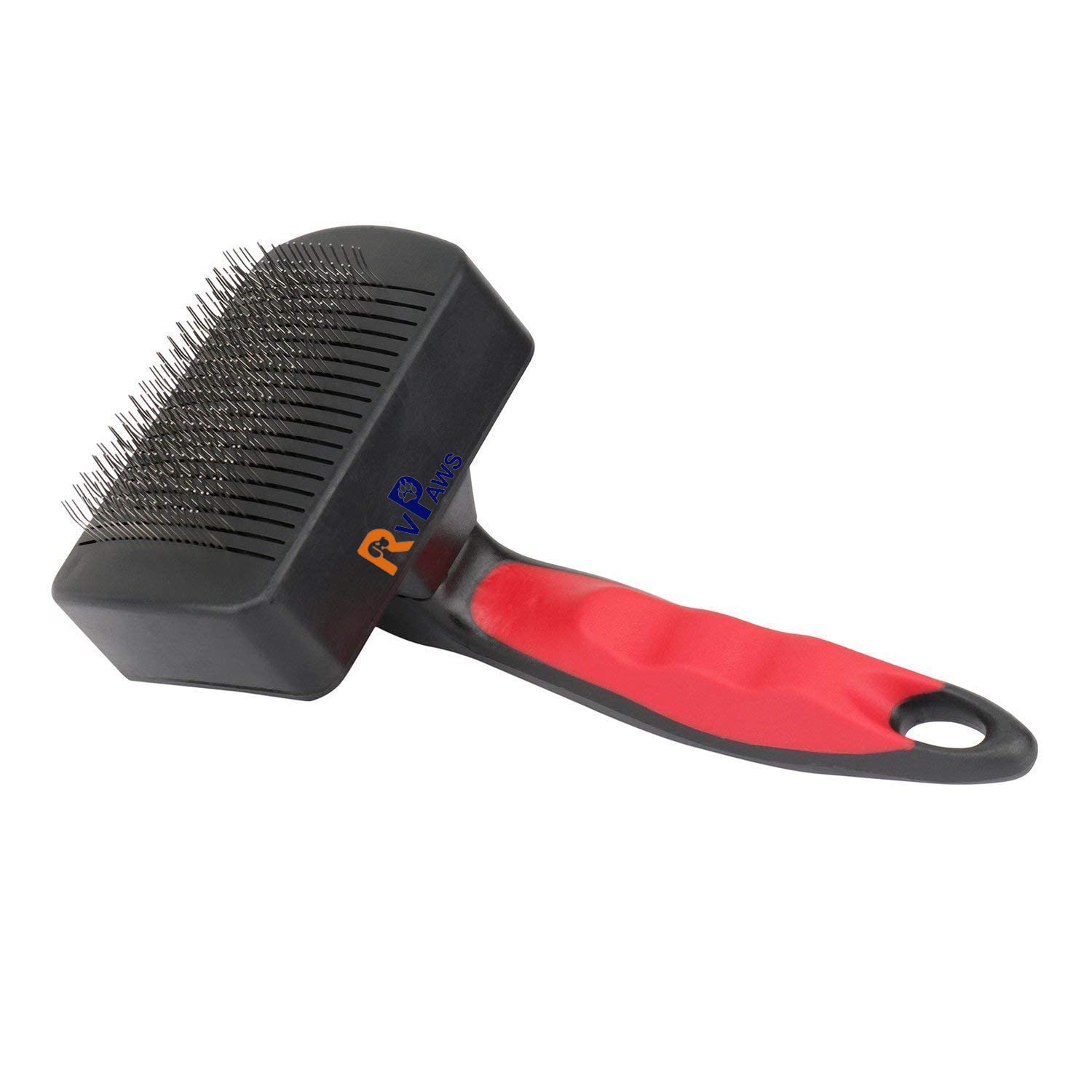 Rvpaws Auto Slicker Self Cleaning Hair Brush Hair Fall Control For Dogs & Puppies Small To Large Hair