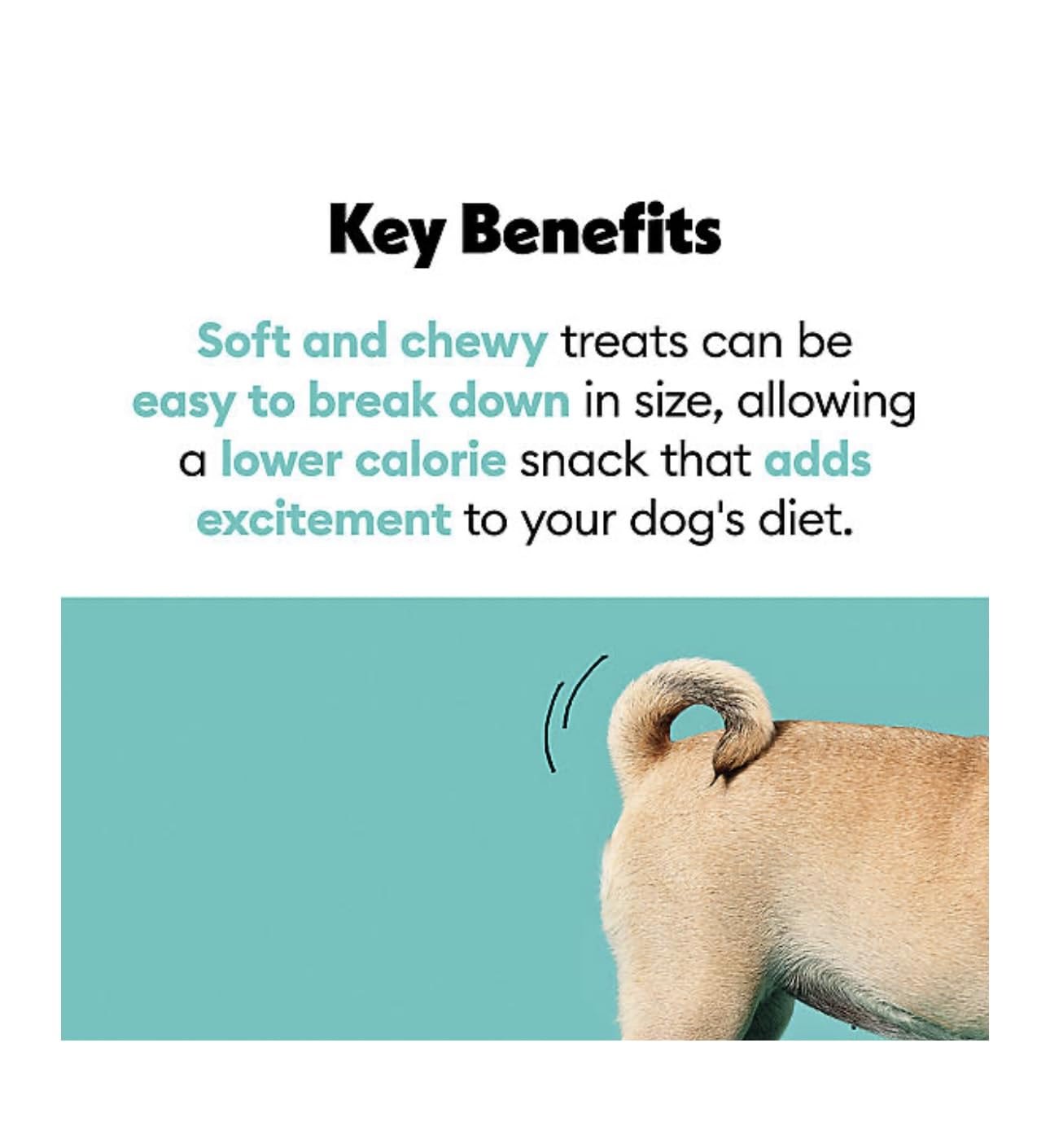 Wiggles & Wags Meaty Sticks Dog Treats, Bacon & Cheese Flavor, 6 oz with DN Essentials Bone Shaped Bag Dispenser & Roll