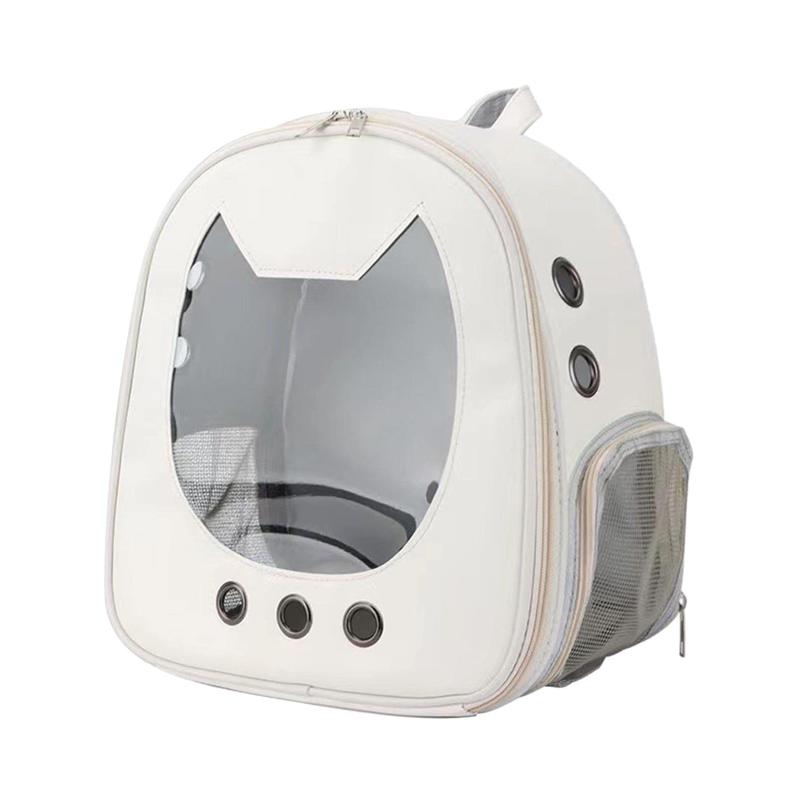 ATORSE Durable Pet Carrier Backpack Dog Cat Adjustable Strap Travel Bag White|Pet Supplies|Dog Supplies|Carriers & Totes