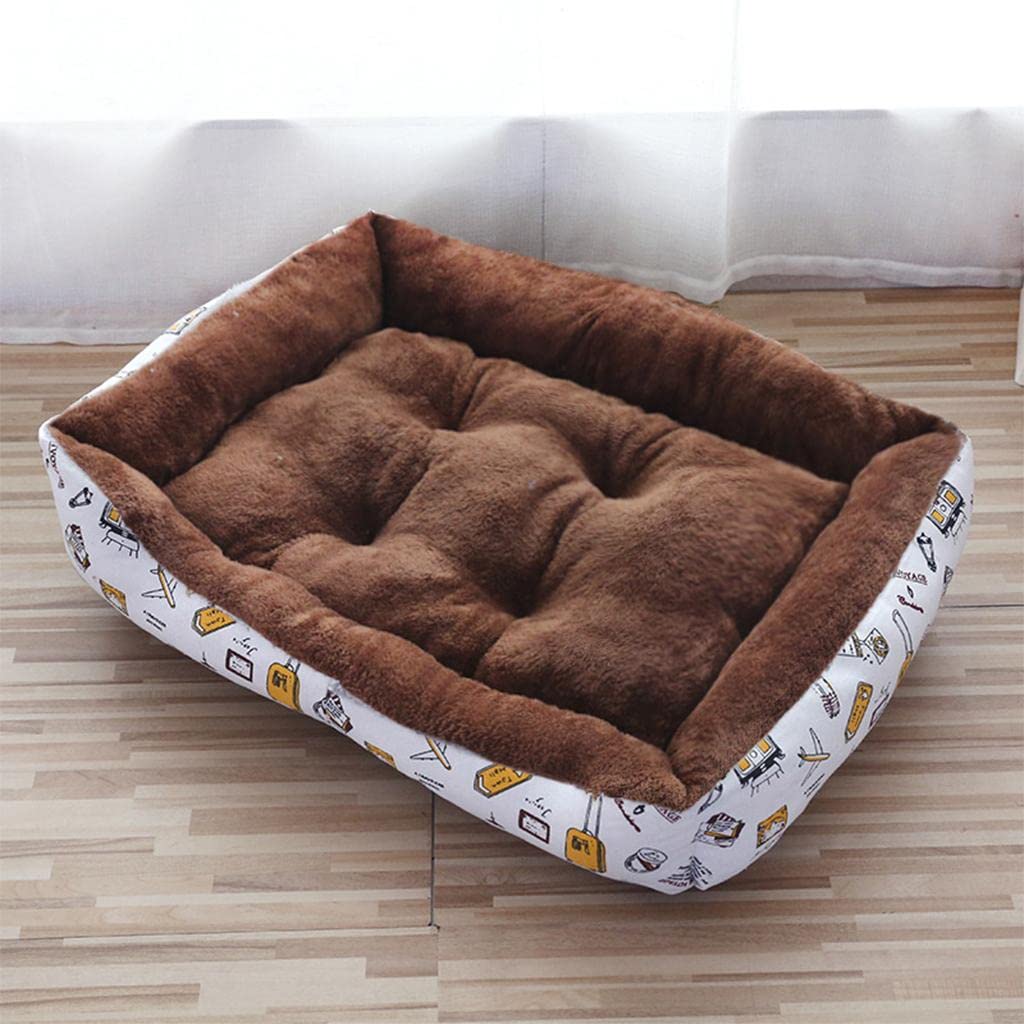 APIRILY Dog Bed Pet Bed Warm Comfortable Bed Nest House for Cat Dog Coffee L | Pet Supplies | Dog Supplies | Beds