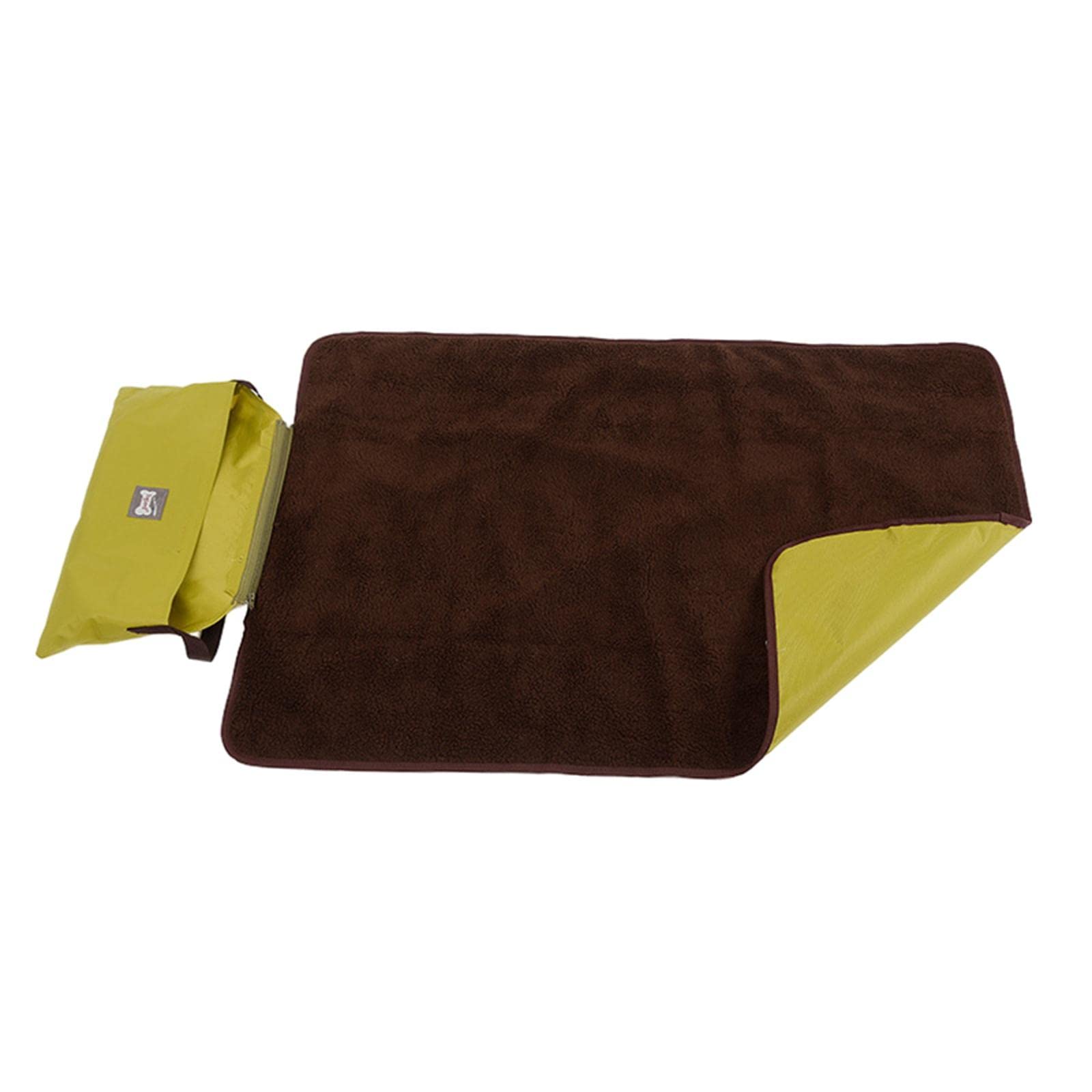 Losa Pet Mat Blanket Dog Cat Portable Tour Camping Sleeping Bed Washable Kennel Green