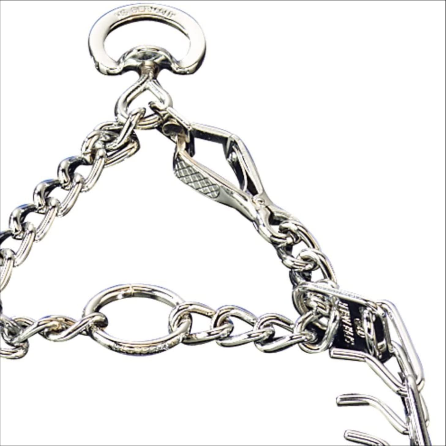 Herm Sprenger Pinch Dog Training Collar With Quick Release Snap, 2.25Mm X 12''