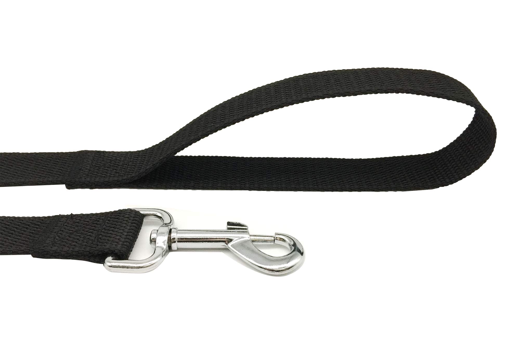 Taian 4 Ft Strong Dog Leash, Nylon Dog Leashes For Small Medium Large Dogs Black