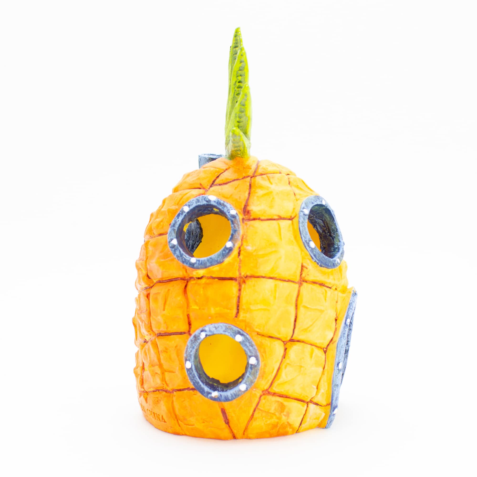 Penn-Plax (Sbr10Eo Spongebob Squarepants Officially Licensed Aquarium Ornament – Spongebob’S Pineapple House – Medium