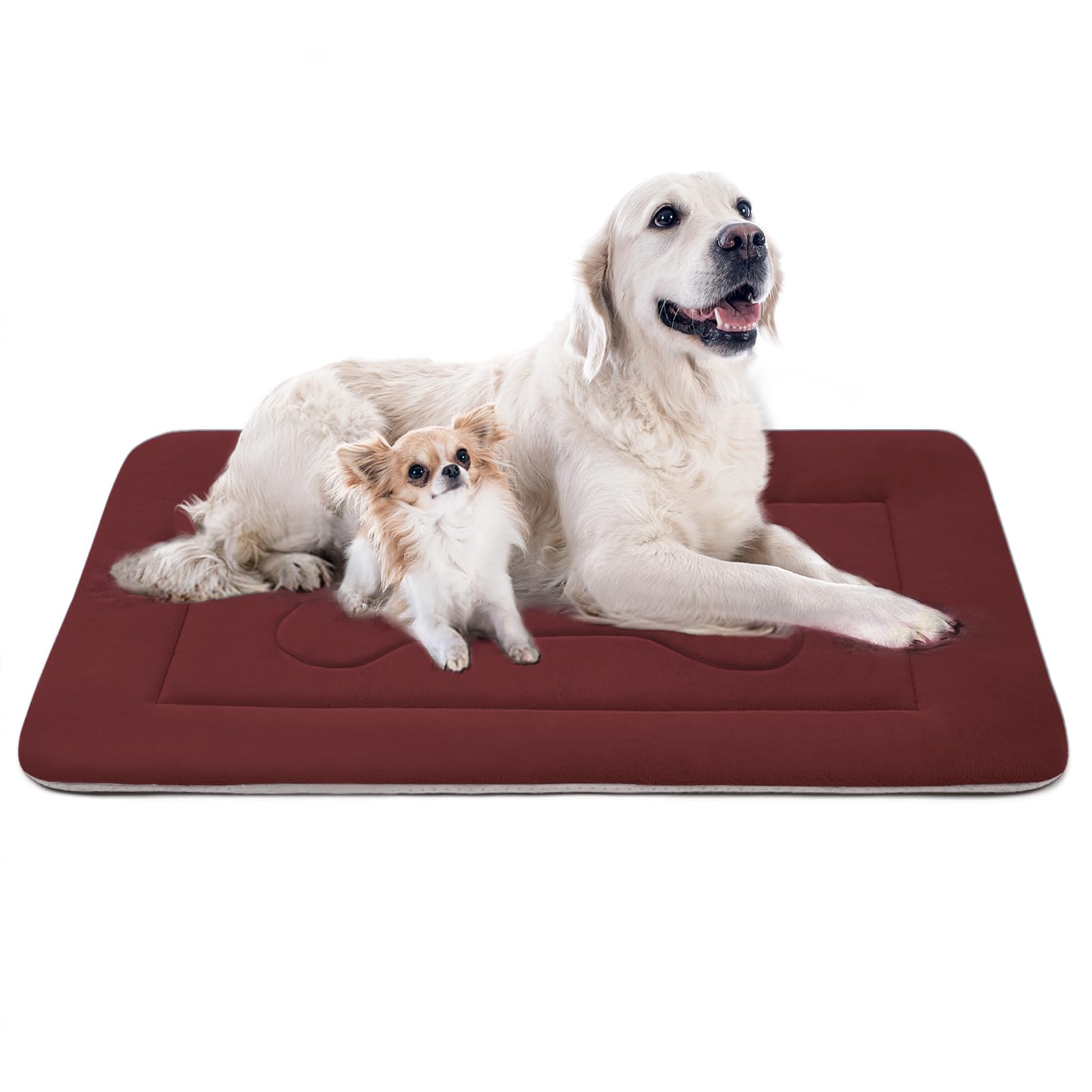 Joicyco Extra Large Dog Bed Crate Mat 47 In Non-Slip Washable Soft Mattress Kennel Pads