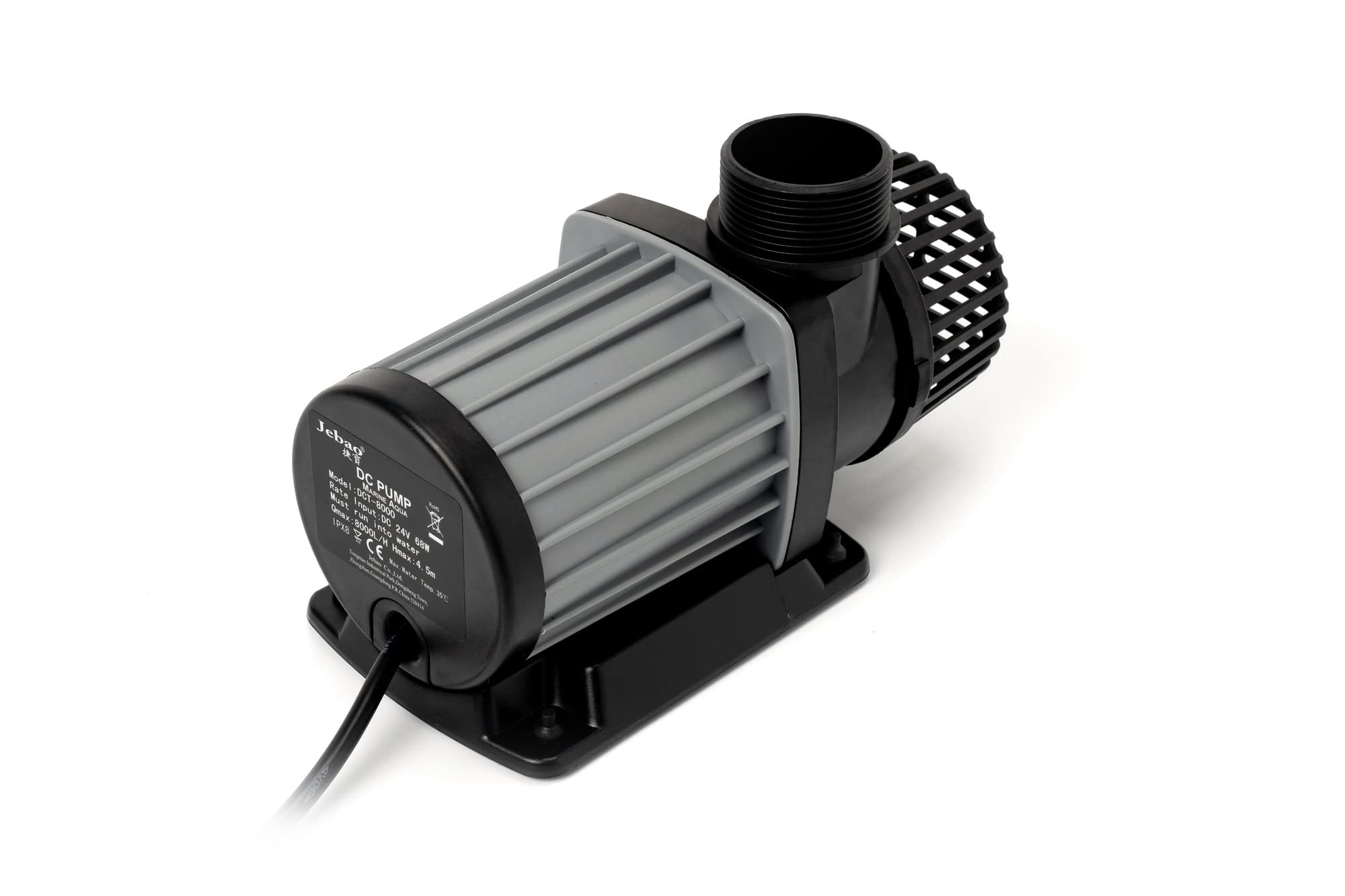 Jebao DCT Marine Controllable Water Pump DCT-8000 - Grey, High Performance, Efficient Flow for Aquariums and Marine Applications