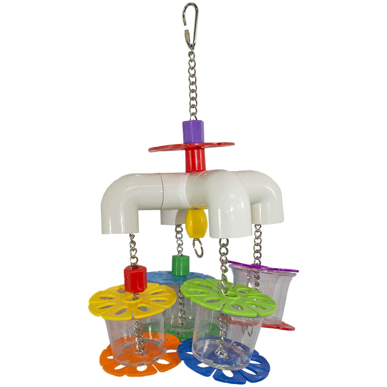 Mobile Forager - Durable Fun Treat Foraging Cage Accessory Toy - Sugar Gliders, Squirrels, Chinchillas, Prairie Dogs, Degus, Opo