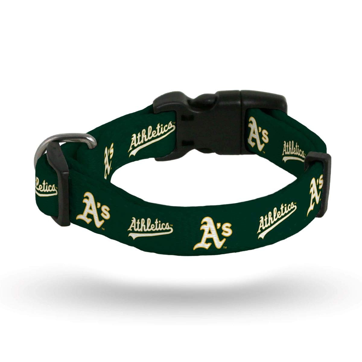 Rico Industries Mlb Oakland Athletics Pet Collarpet Collar Medium, Team Colors, Medium