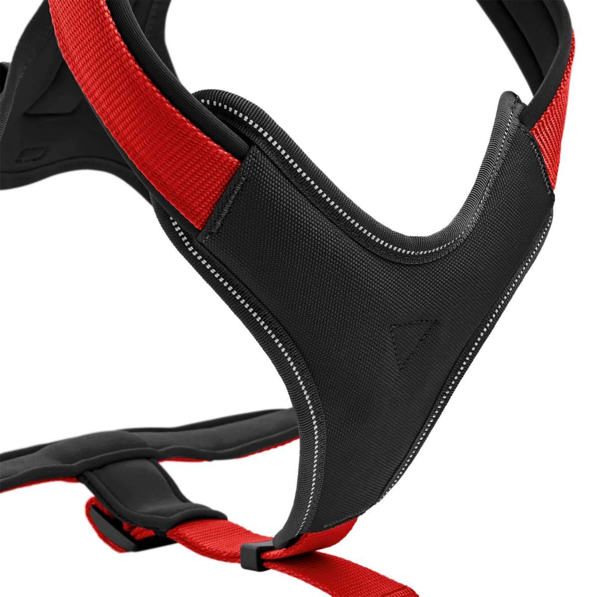 Hunter Neoprene Dog Harness, X-Small, Red/Black