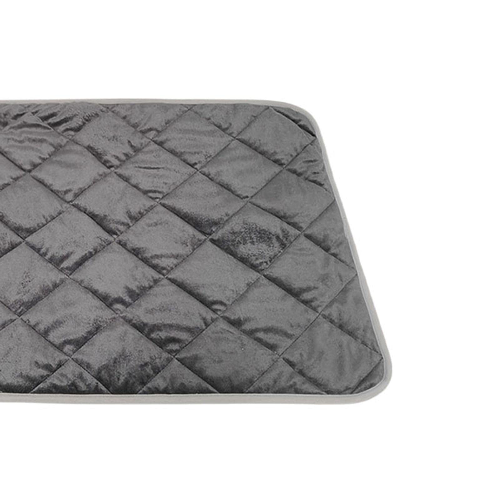 APIRILY Self Warming Mat Cats Dog Puppy Soft Thermal Washable Self Heating Pets Pad Gray 40x50cm | Pet Supplies | Dog Supplies |