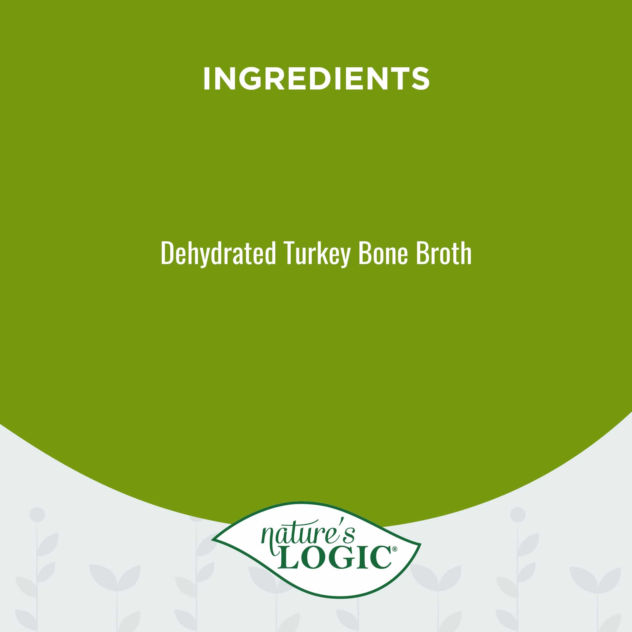 Natures Logic Dehydrated Turkey Bone Broth, 6oz