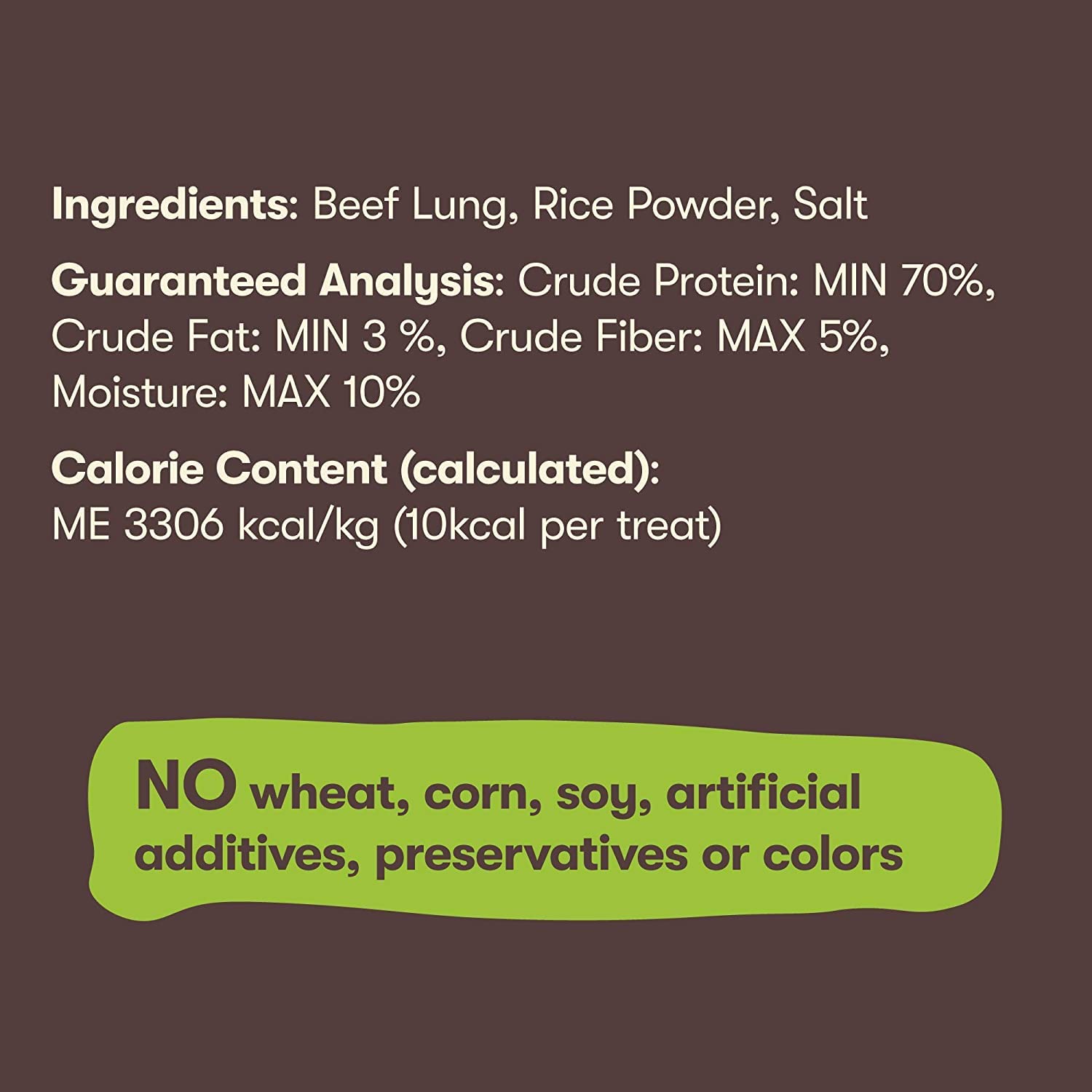 Pet n Shape Beef Lung Dog Treats - Made and Sourced in the USA - Training Treat - 9 Ounce