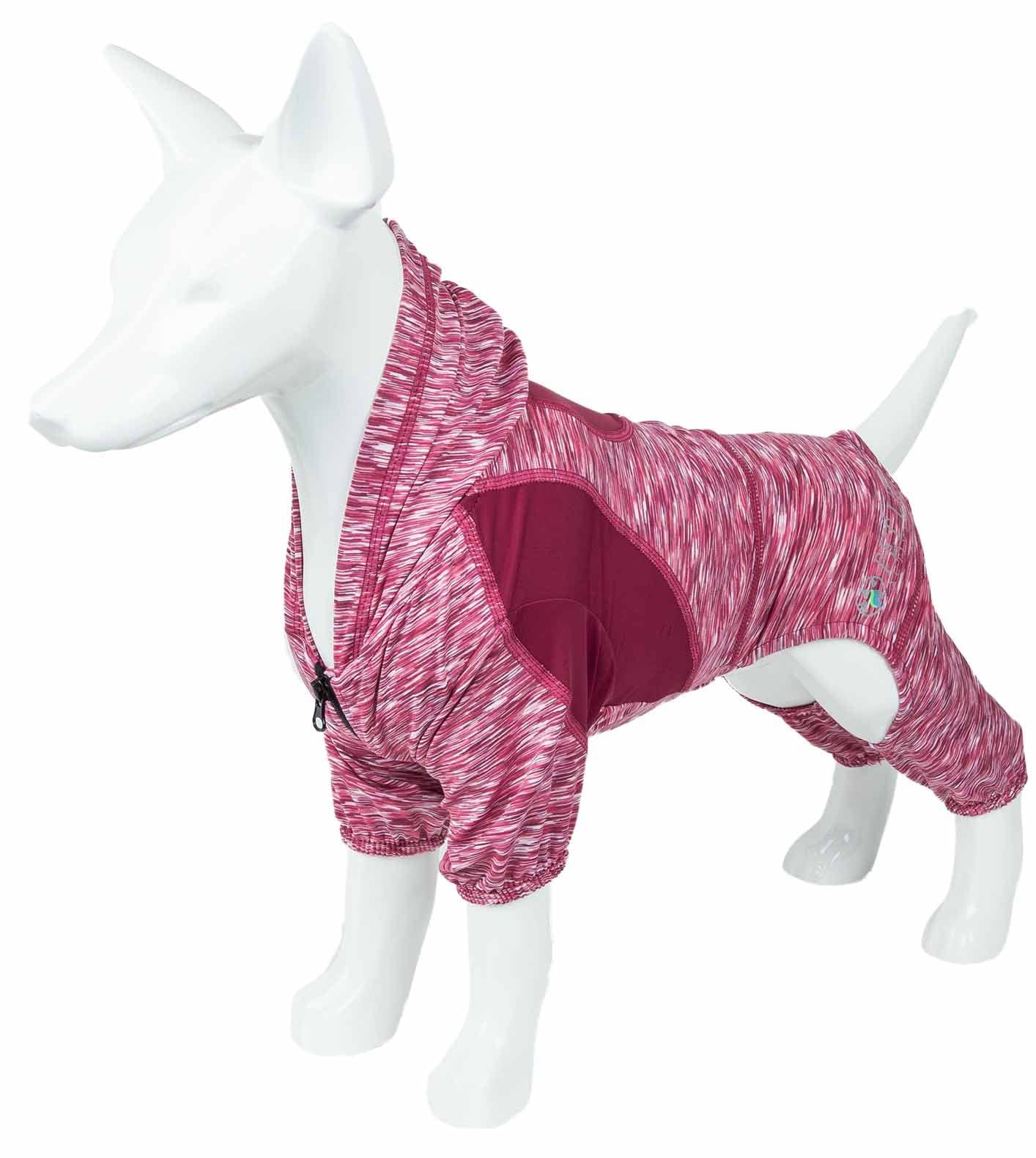 Pet Life Dog Patterned Fashion Striped Ribbed Turtle Neck Dog Sweater, MD
